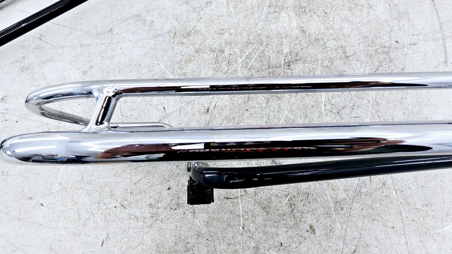 1998 HARLEY FLH ROADKING Chrome Saddlebag Surround Bumper Guard Bars
