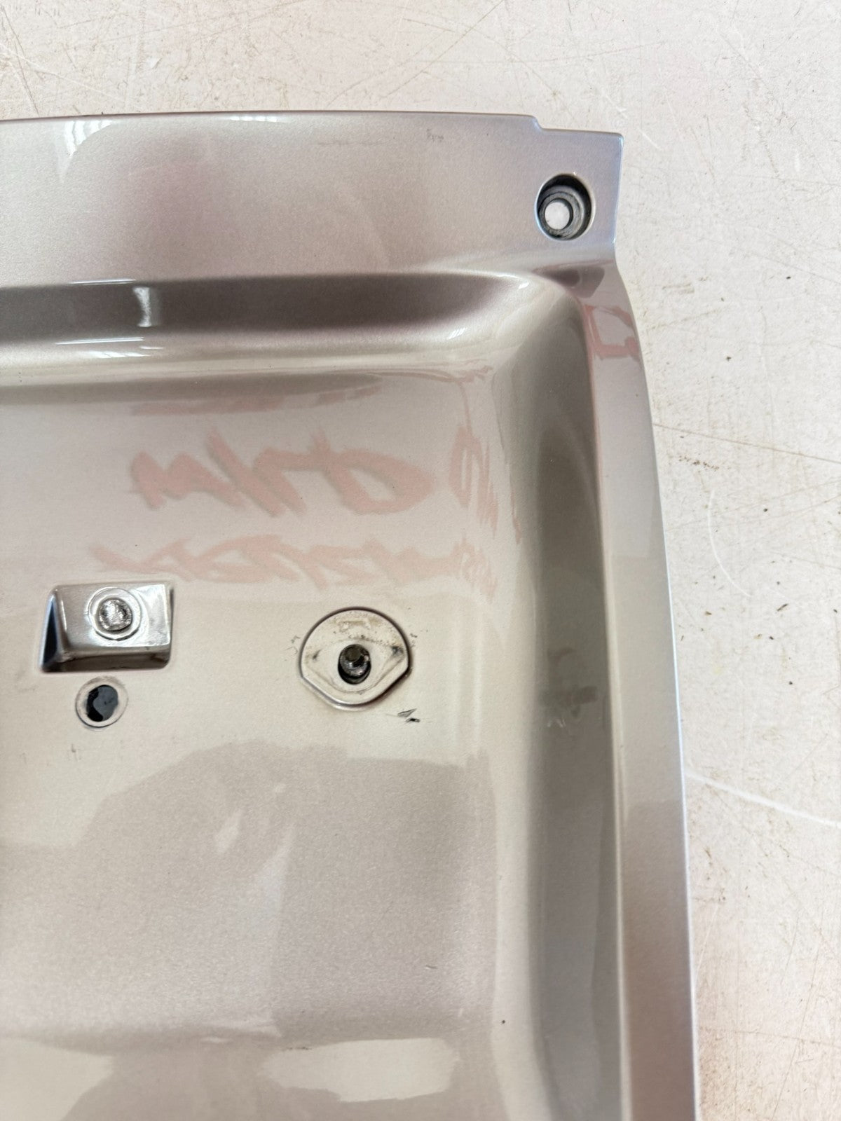 2002 Honda Goldwing GL1800 Rear Fender Cover Plate Bracket OEM