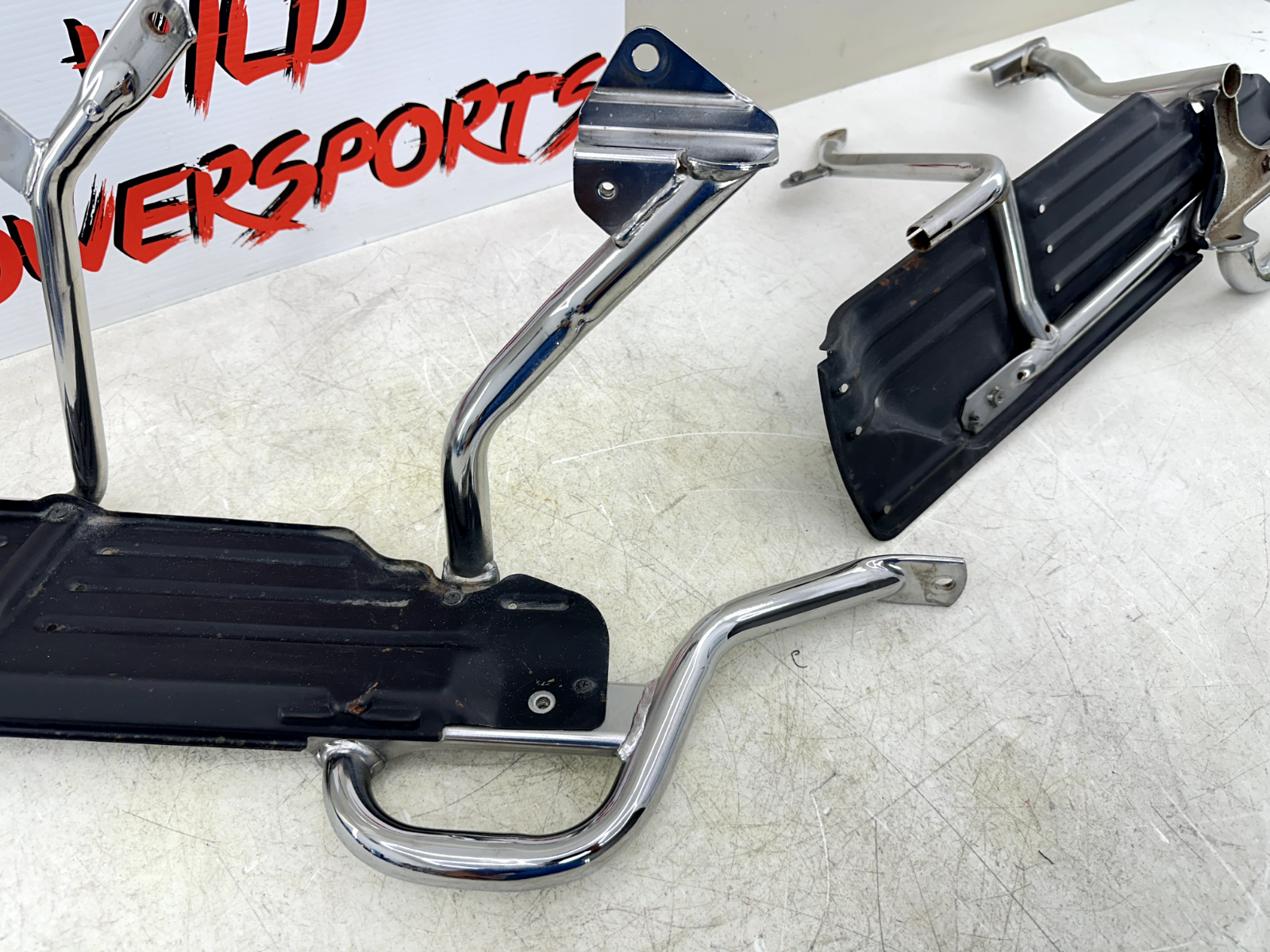 1999 HONDA VALKYRIE INTERSTATE Right + Left Saddlebag Mounting Frame Bars