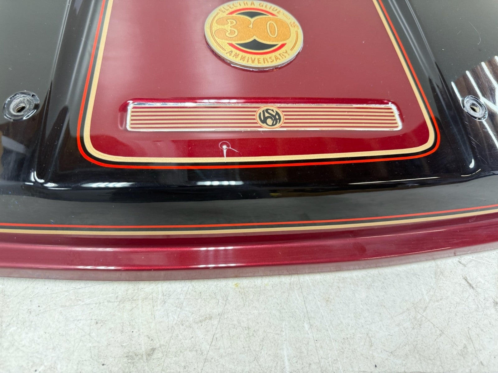 1995 HARLEY FLH ELECTRA GLIDE Trunk Tour Pack Lid Top 30th Anniversary