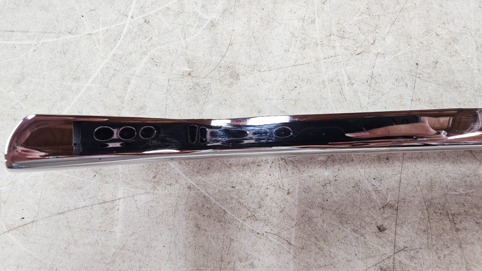 1996 HARLEY FLH ELECTRA GLIDE Left Right Chrome Saddlebag Guard Frame Bracket