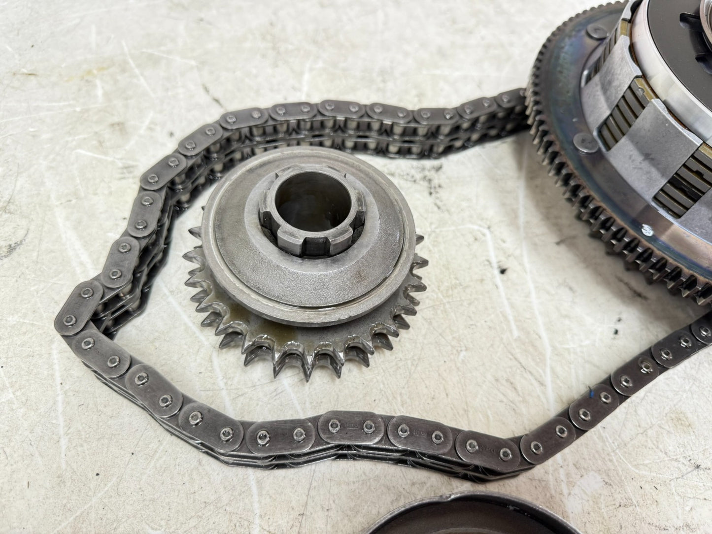 2003 HARLEY ELECTRA GLIDE Primary Clutch Compensator Chain Jackshaft Gear