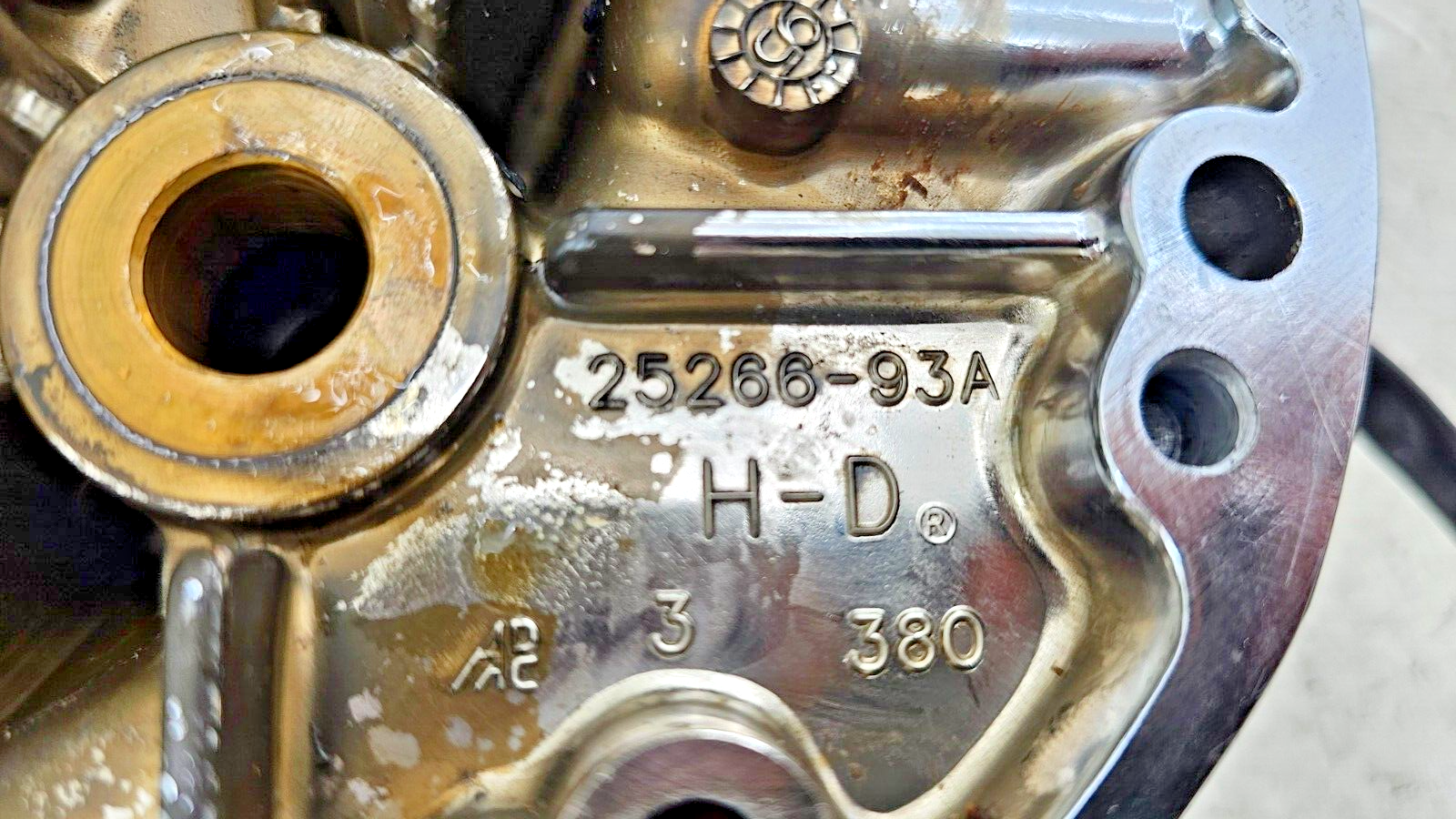 1995 HARLEY DYNA CONVERTIBLE Nose cone Cam Camshaft Ignition Pickup Engine Cover