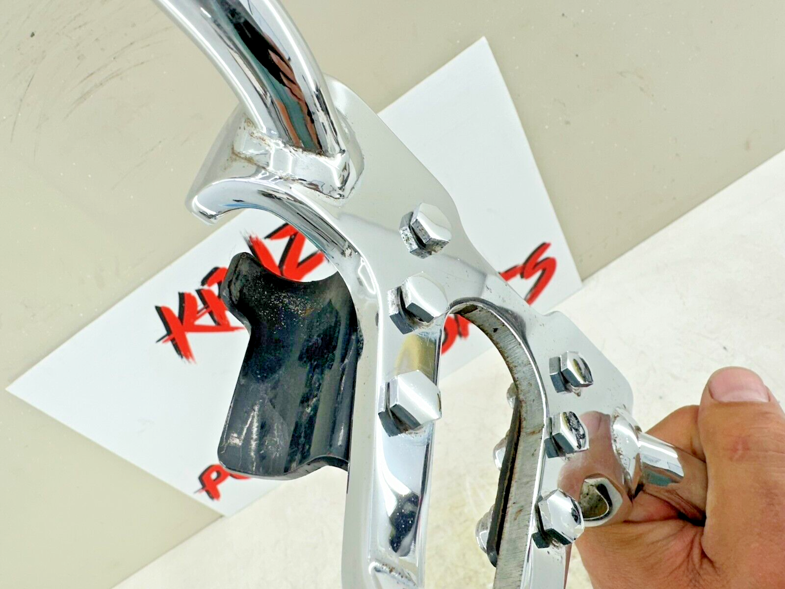 1996 HARLEY DAVIDSON SOFTAIL Frame Mounted Upper Highway Bar Footpegs