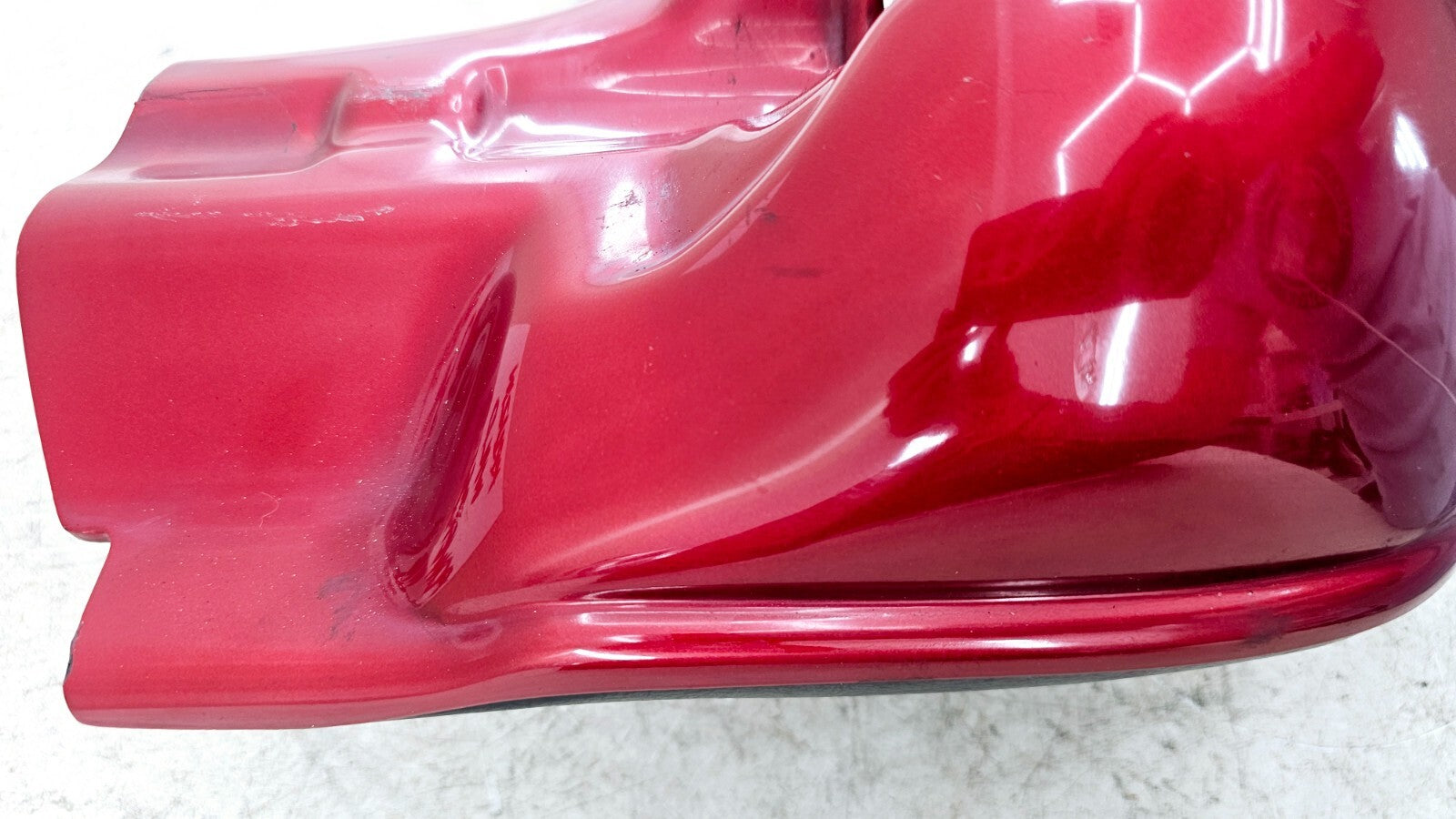 1998 HARLEY FLH ELECTRA GLIDE Right Lower Leg Fairing COWL PANEL RED BLACK OEM