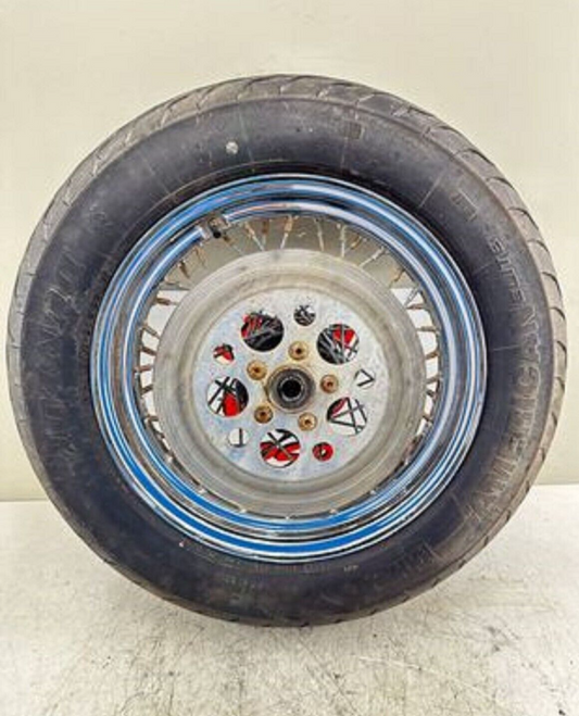 1995 HARLEY DAVIDSON DYNA 99 Down 16" Rear Wheel Rim Rotor Spoke Laced