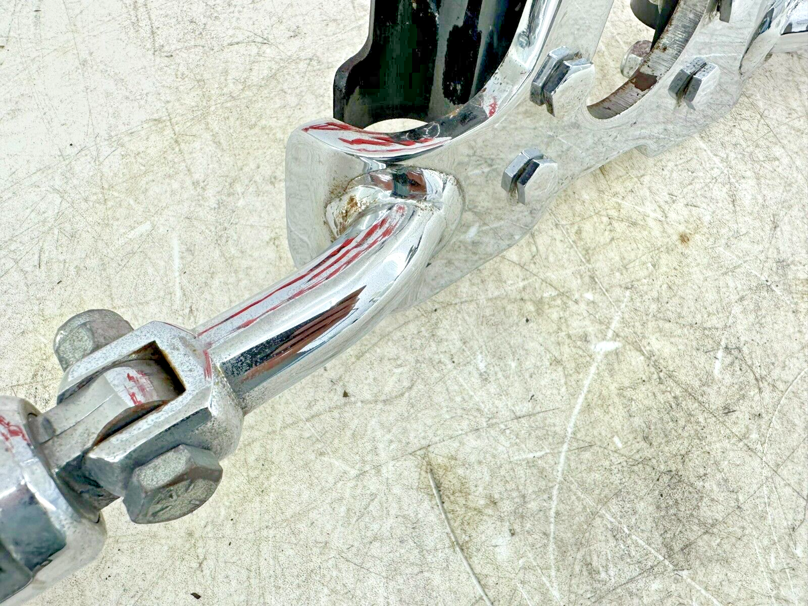 1996 HARLEY DAVIDSON SOFTAIL Frame Mounted Upper Highway Bar Footpegs