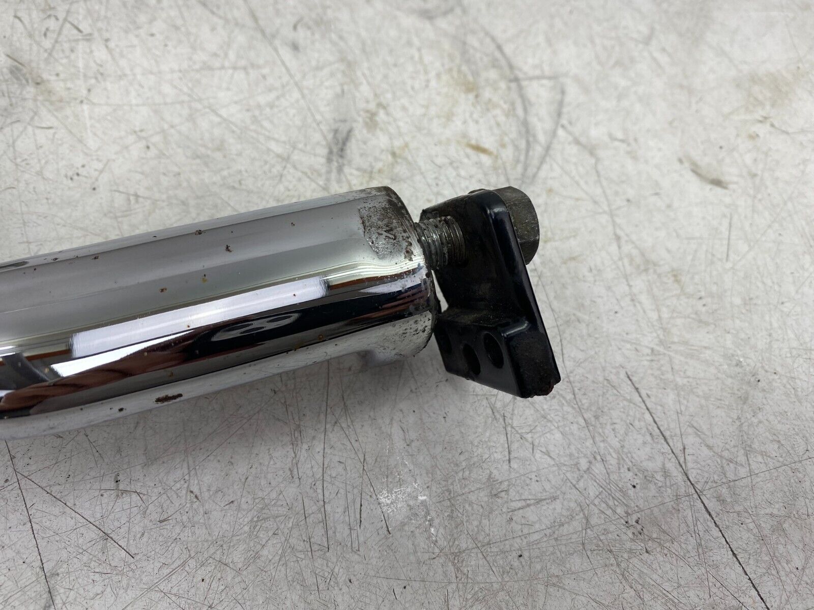 2001 Harley Davidson Sportster Highway Peg & Mounting Bracket Chrome