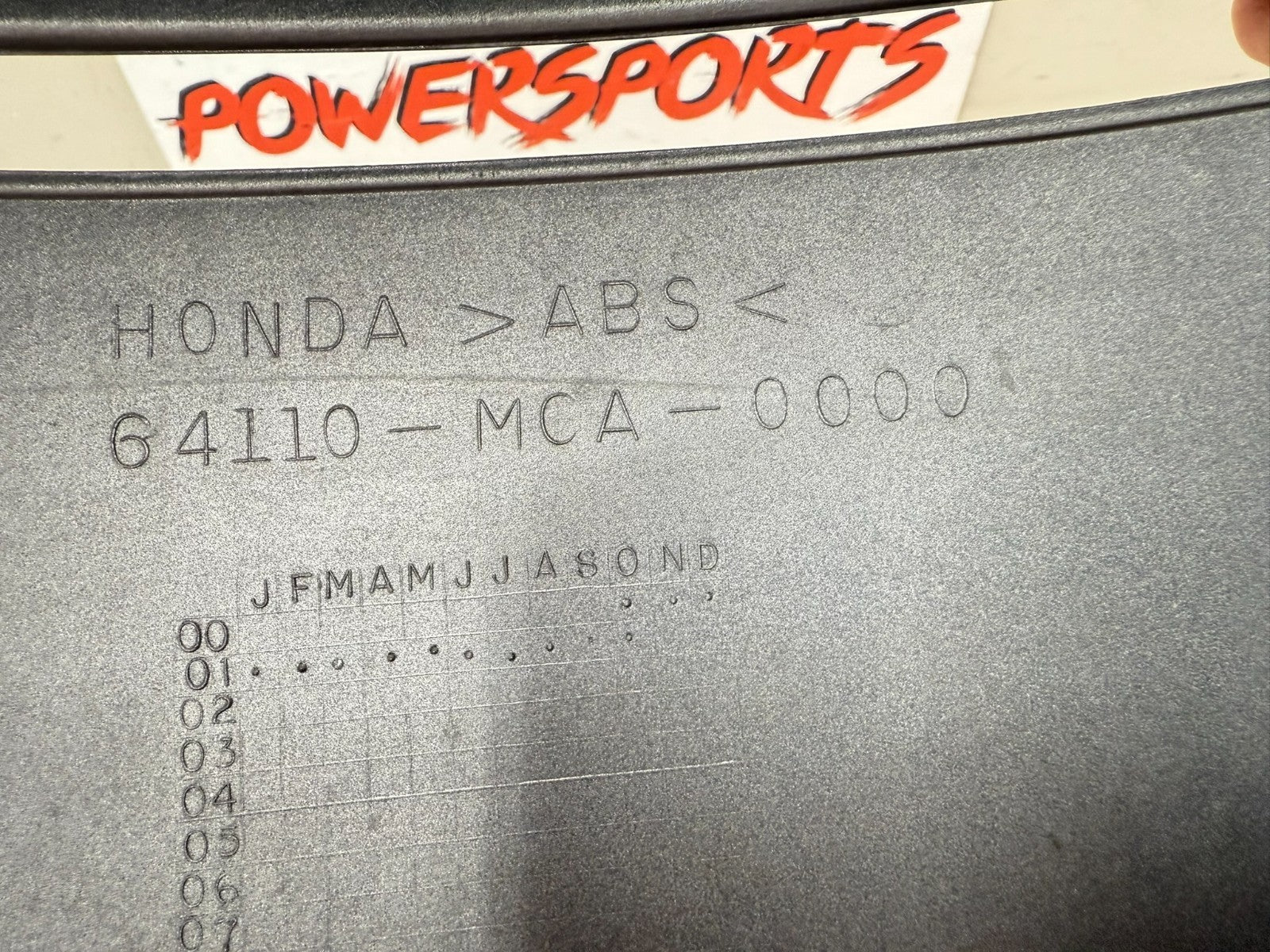 2002 Honda Goldwing GL1800 Upper Front Nose Fairing Cowl Cover Body Panel