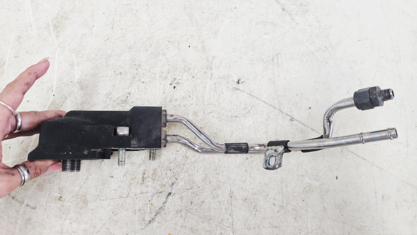 1996 HARLEY FLH ELECTRA GLIDE Oil Filter Housing Mounting Bracket Hard Lines