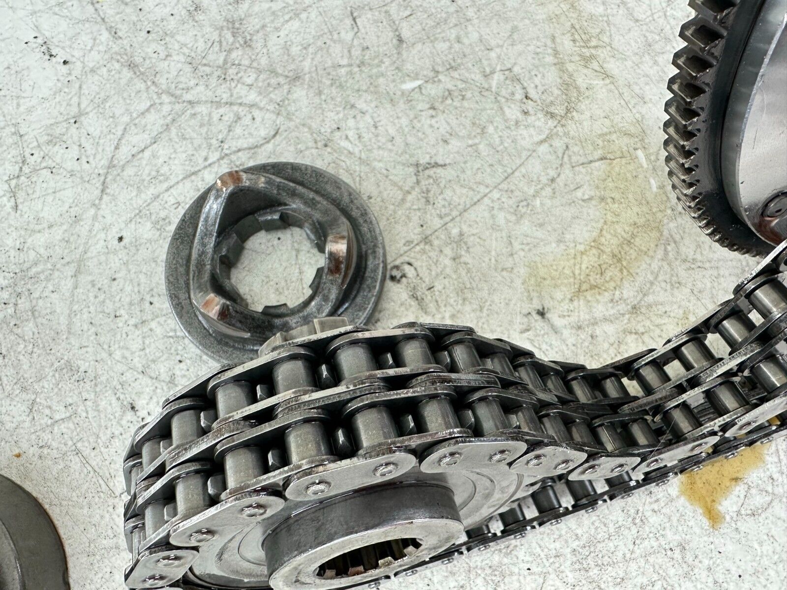 2004 HARLEY FLH ELECTRA GLIDE Primary Clutch Chain Gears Jackshaft