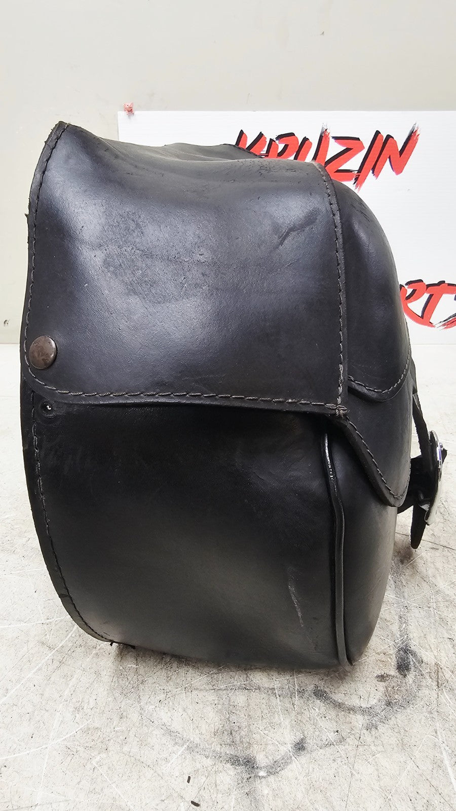2001 Harley Davidson Sportster OEM Leather Saddlebags