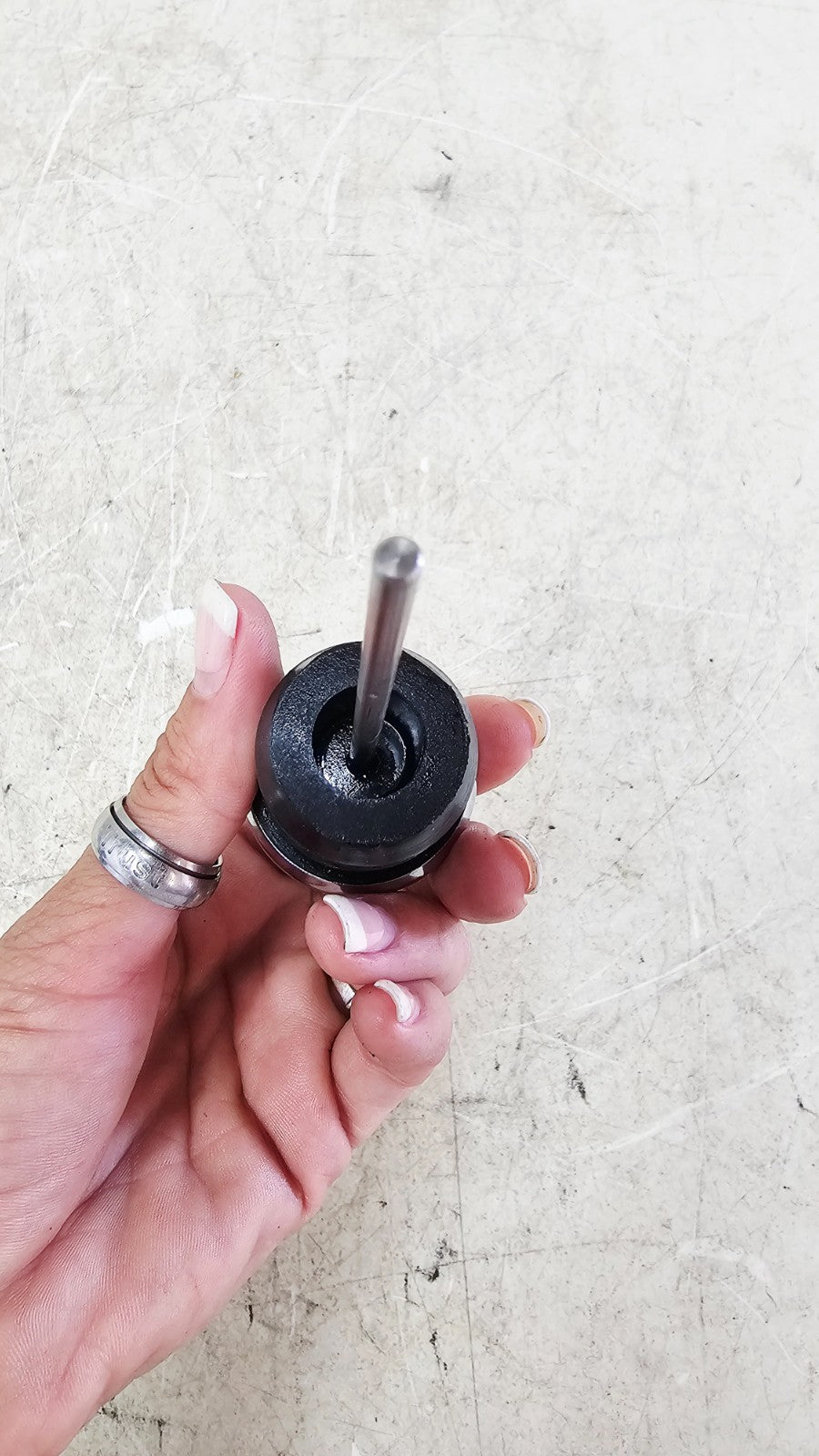 1993 HARLEY SOFTAIL Oil Tank Dipstick Temperature Gauge