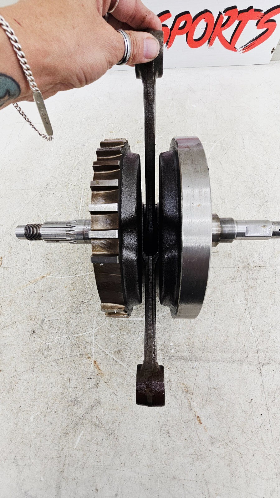 2000 HARLEY FLH ROADKING Twin Cam Engine Motor Crankshaft Connecting Rod OEM