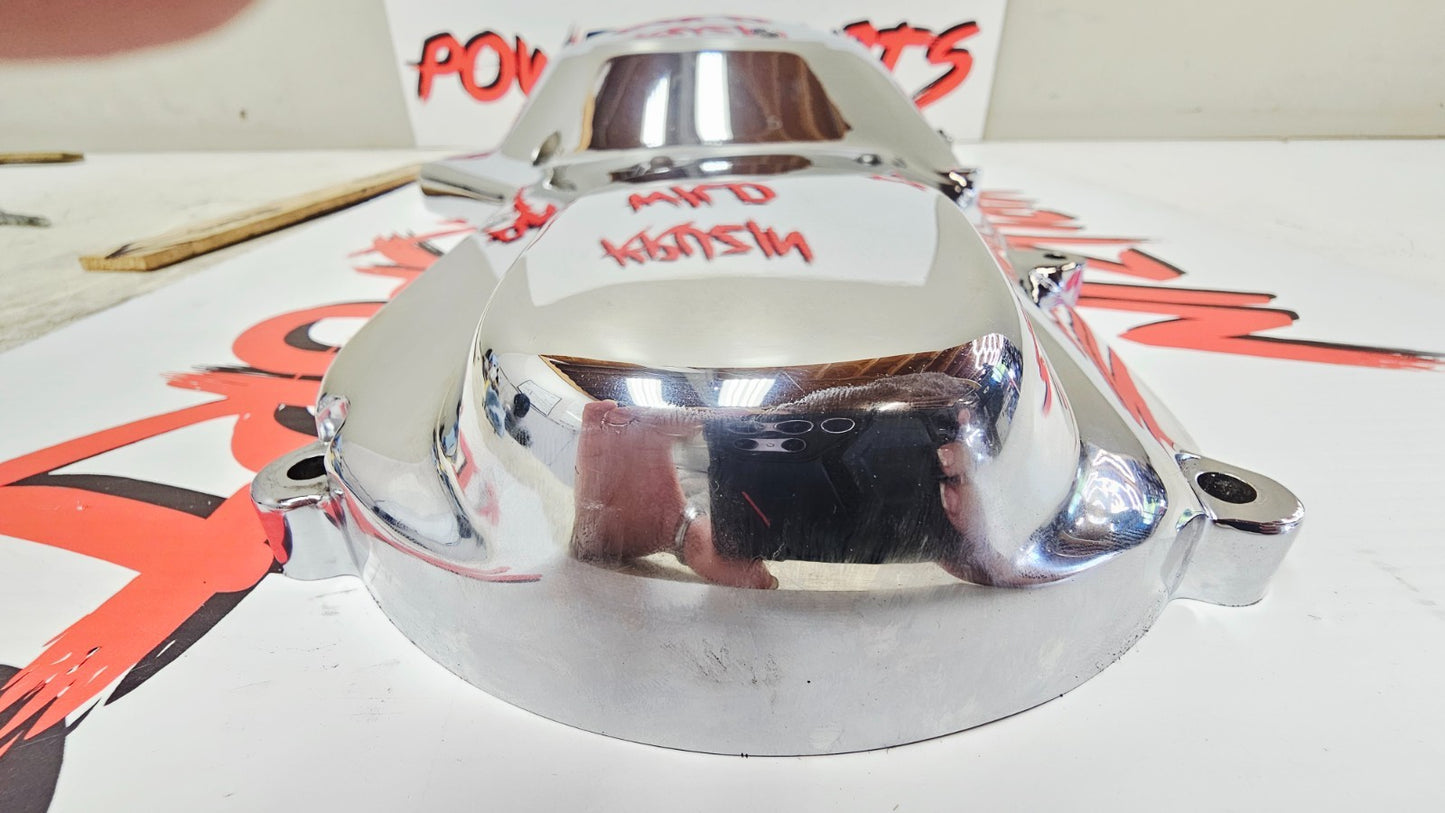 1996 HARLEY FLH ELECTRA GLIDE Outer Primary Clutch Cover Case Chrome Housing