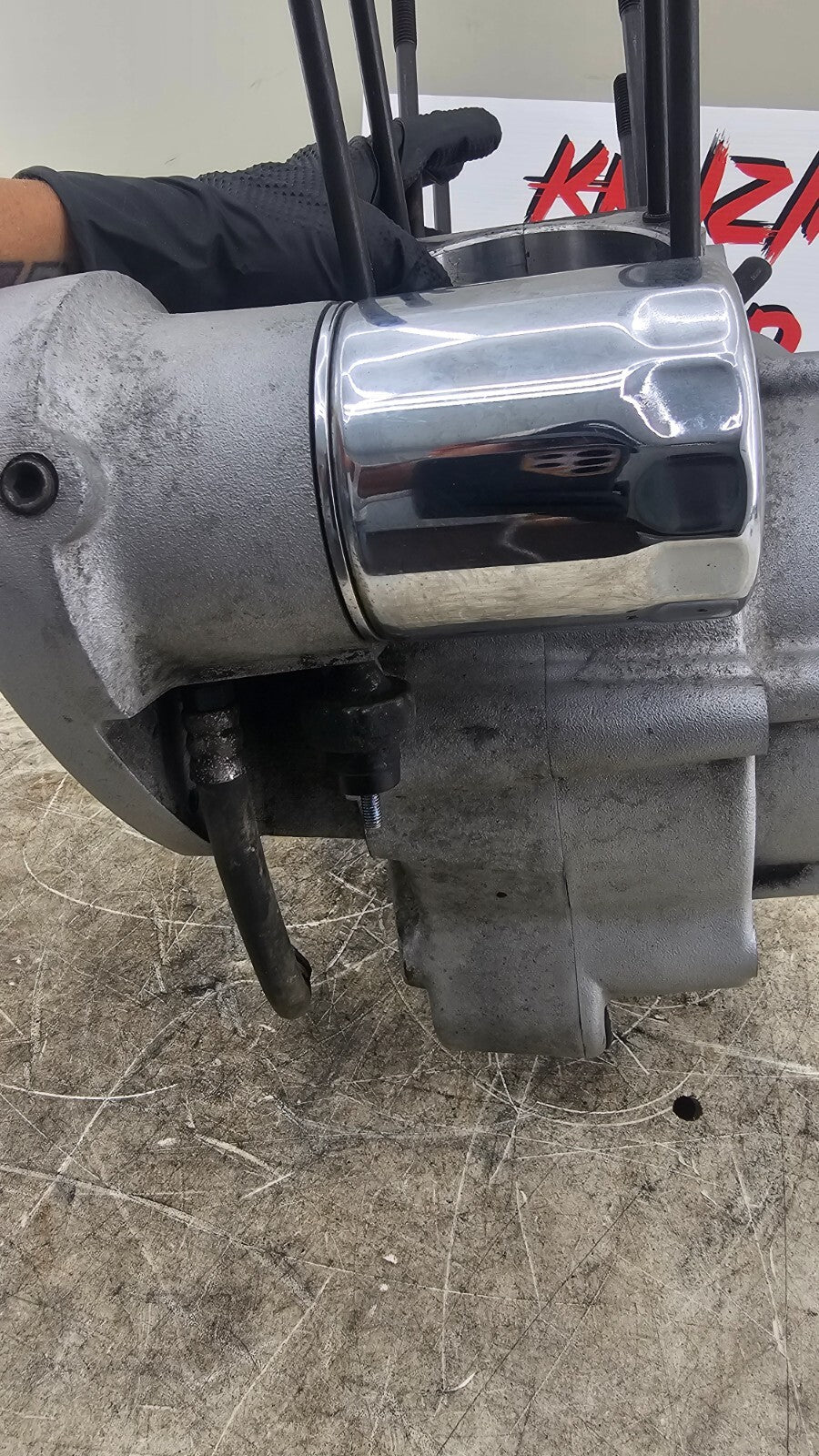 2000 Harley Davidson Sportster Engine Motor Crankcases Cases