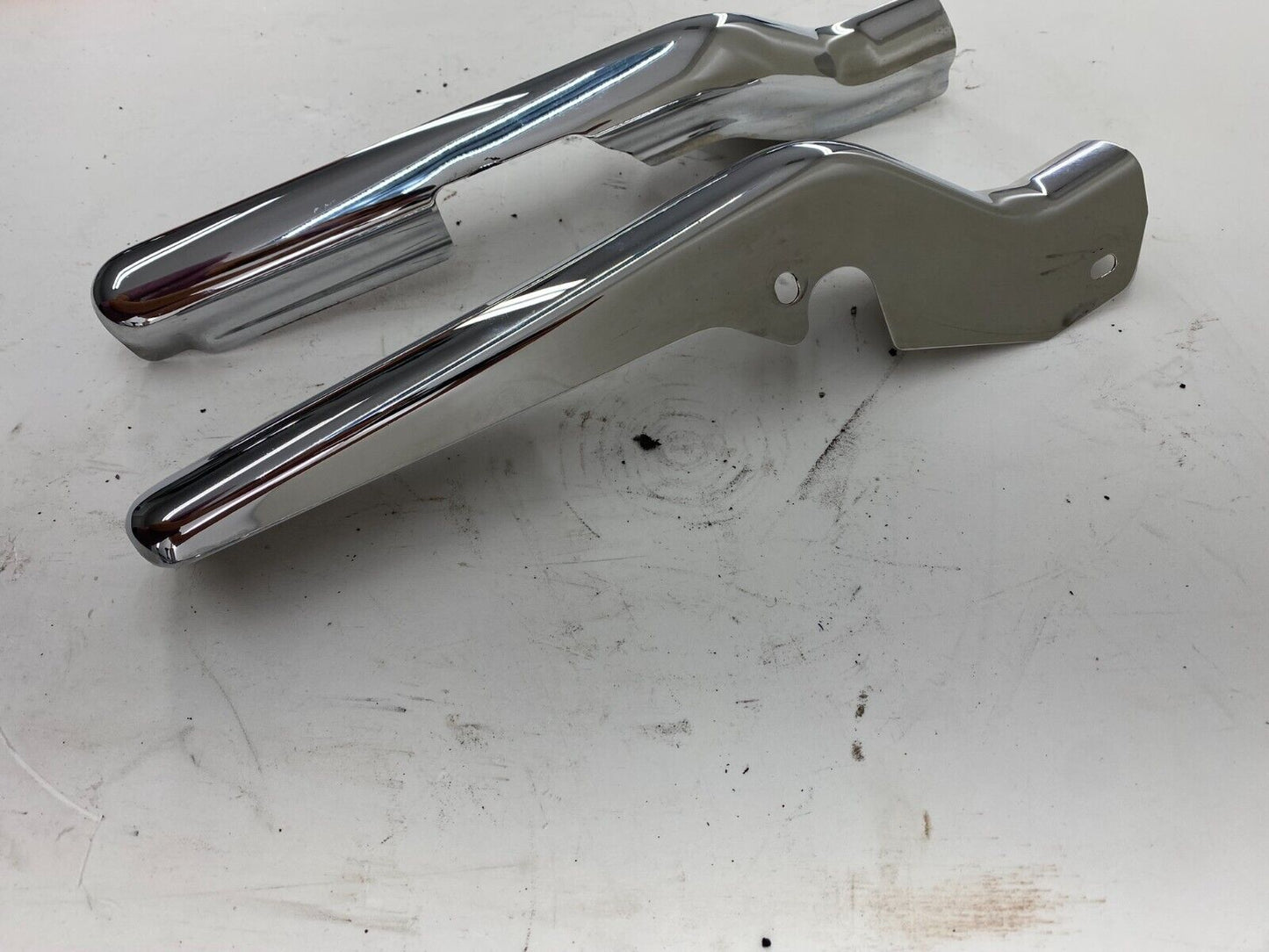 2008 Harley Davidson Electra Glide Chrome Rear Frame Strut Arm Covers