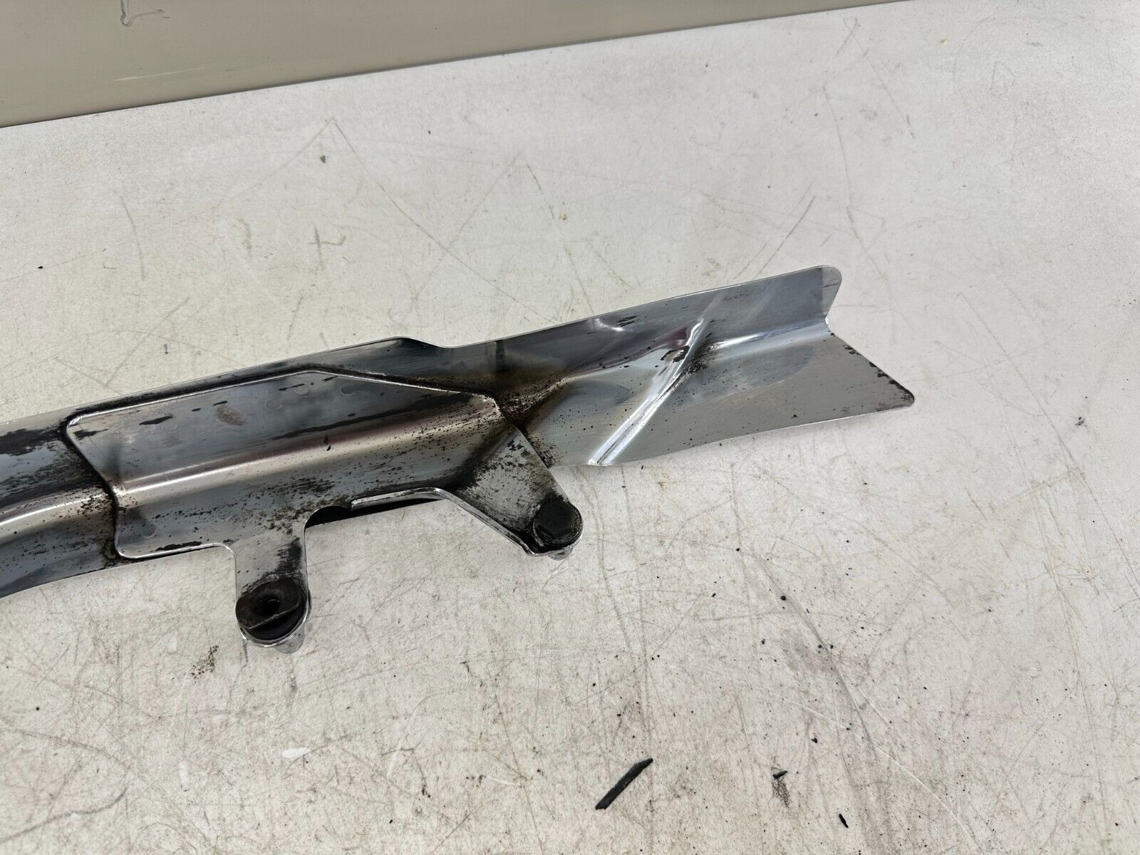 2003 HARLEY DAVIDSON SOFTAIL Chrome Upper Belt Guard Cover