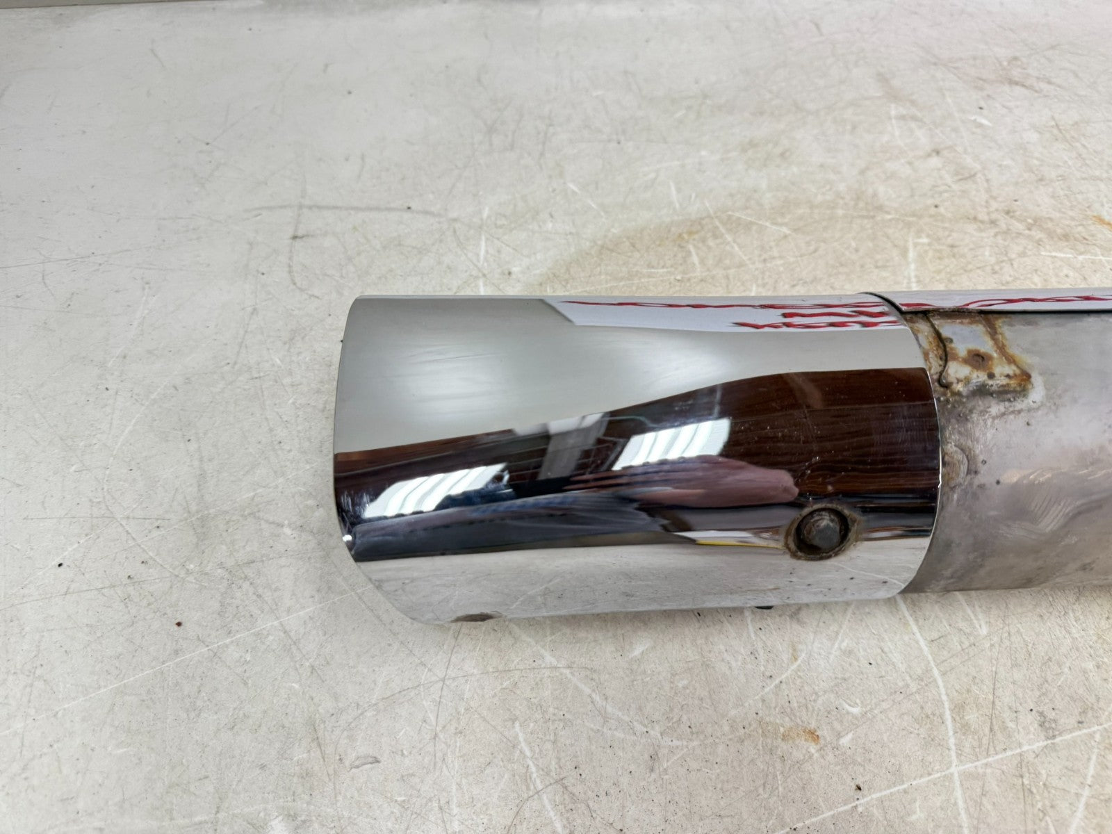 2002 Honda Goldwing GL1800 Right Exhaust Pipe Muffler Slip On Can Silencer