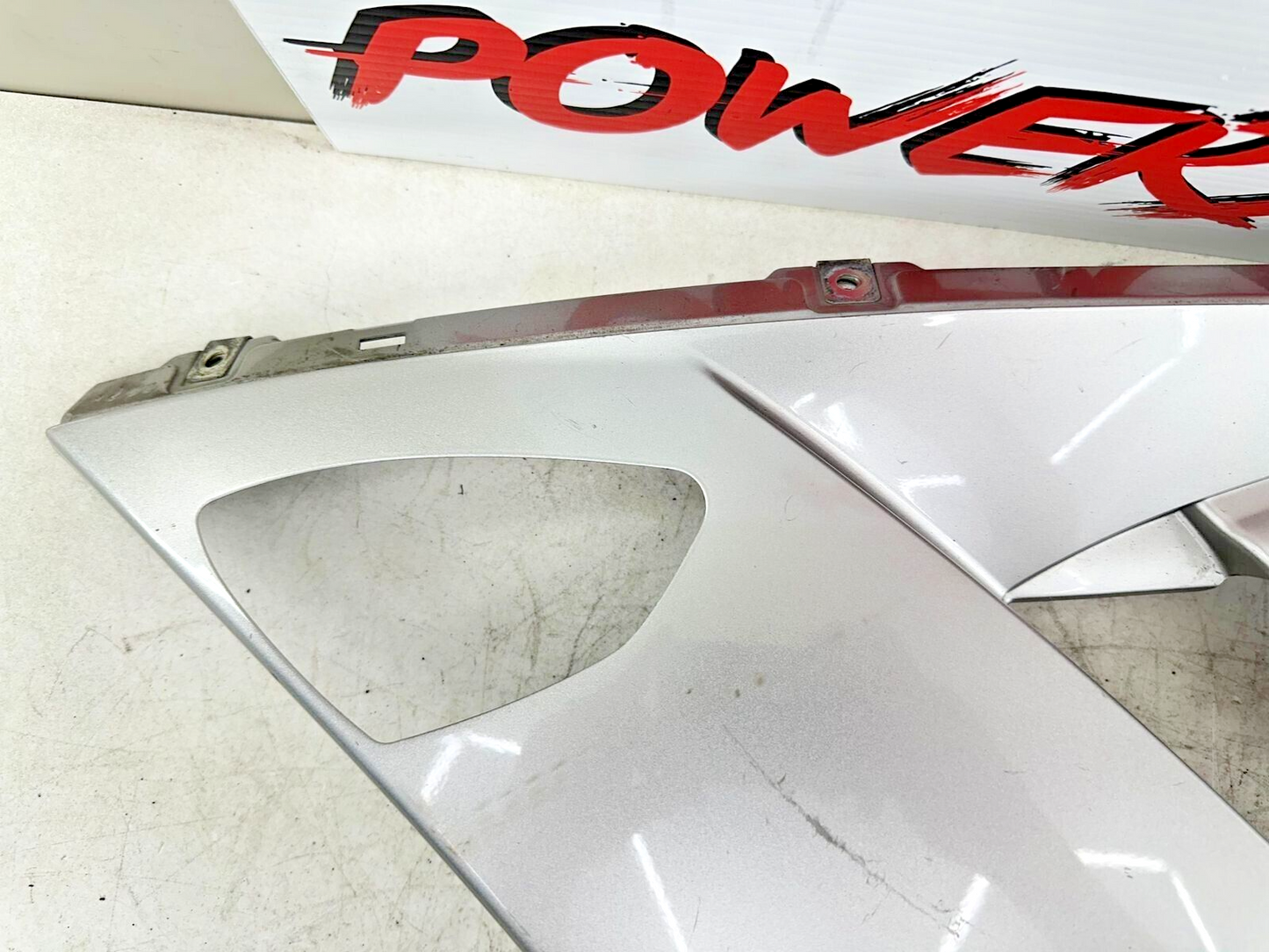 06-12 YAMAHA FJR 1300 Left Side Fairing Cowl Panel Clear