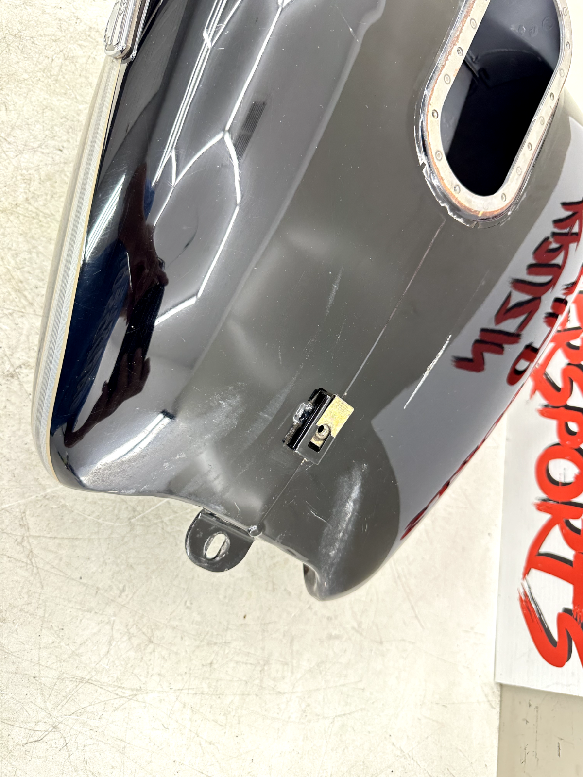 2003 HARLEY ELECTRA GLIDE  100 Anniversary Gas Fuel Tank Carburated Black