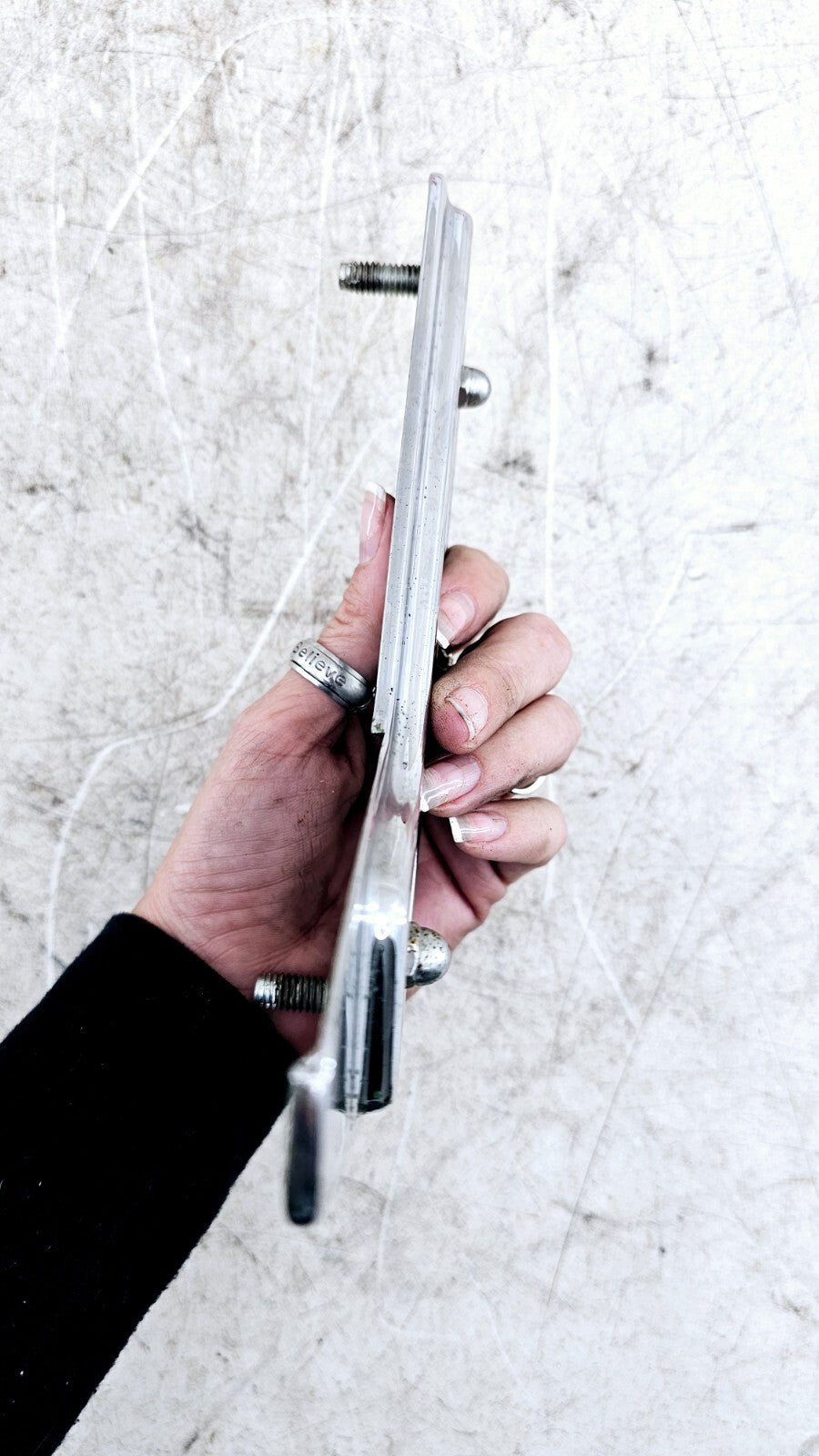 2002 HARLEY ELECTRA GLIDE Chrome Fog Highway Light Bar Cover