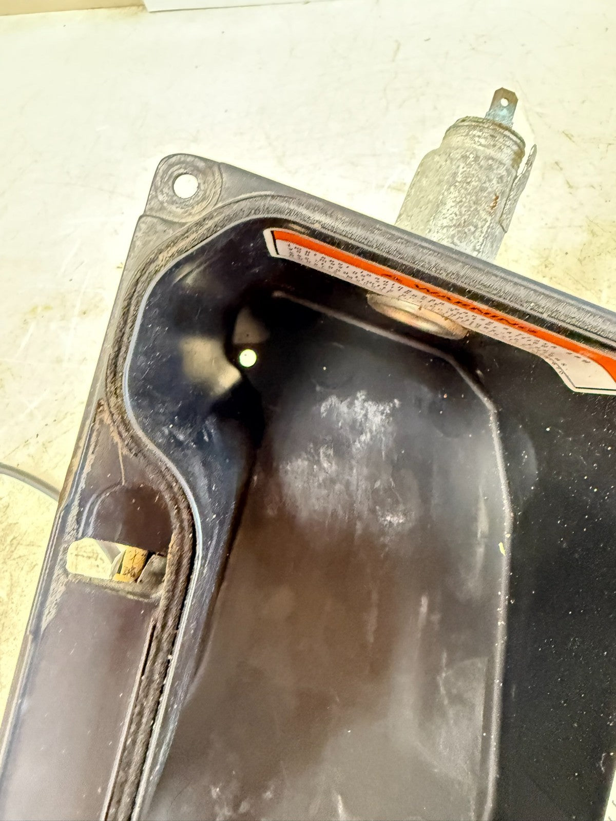 2002 Honda Goldwing GL1800 Front Storage Glove Box Right Side Air Duct