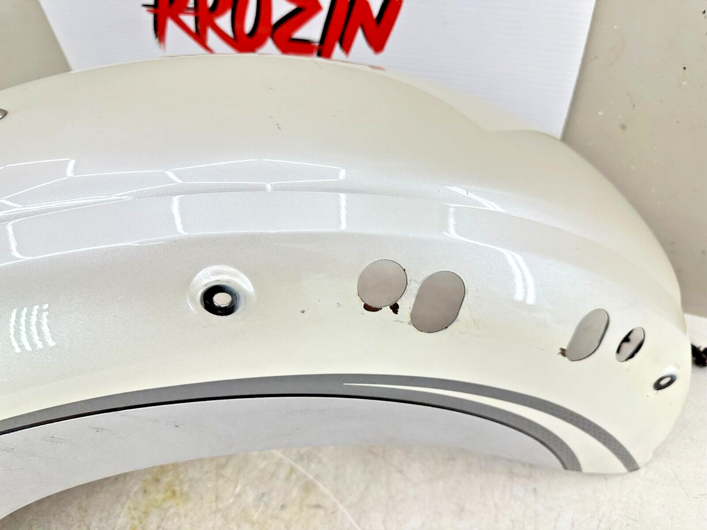 2005 Victory Kingpin OEM Rear Fender Dented