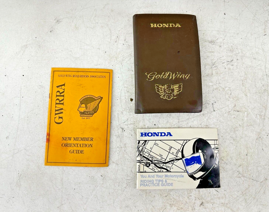 88-00 HONDA GOLDWING GL1500 OEM Original Owners Manual Riding Tips Book Manual