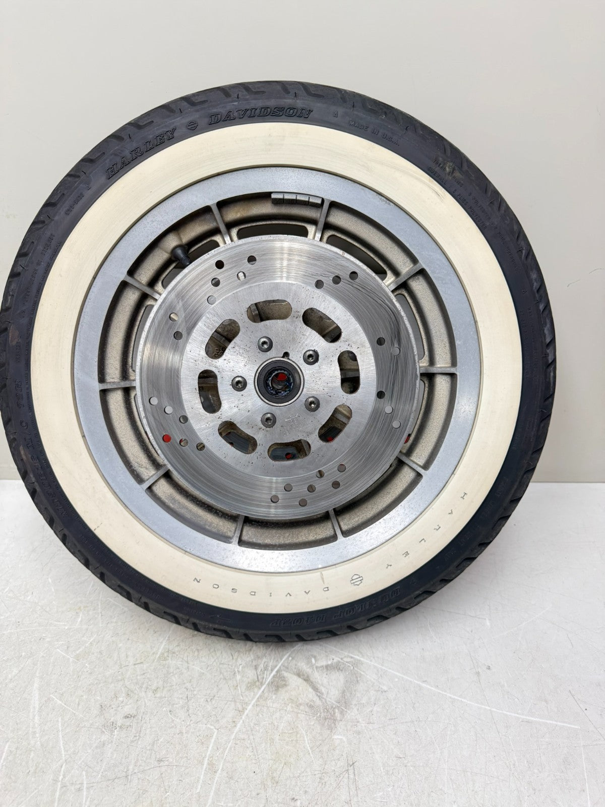 1995 HARLEY FLH ELECTRA GLIDE Gold 30th Anniversary Rear Wheel Rim 9 Spoke Mag 
