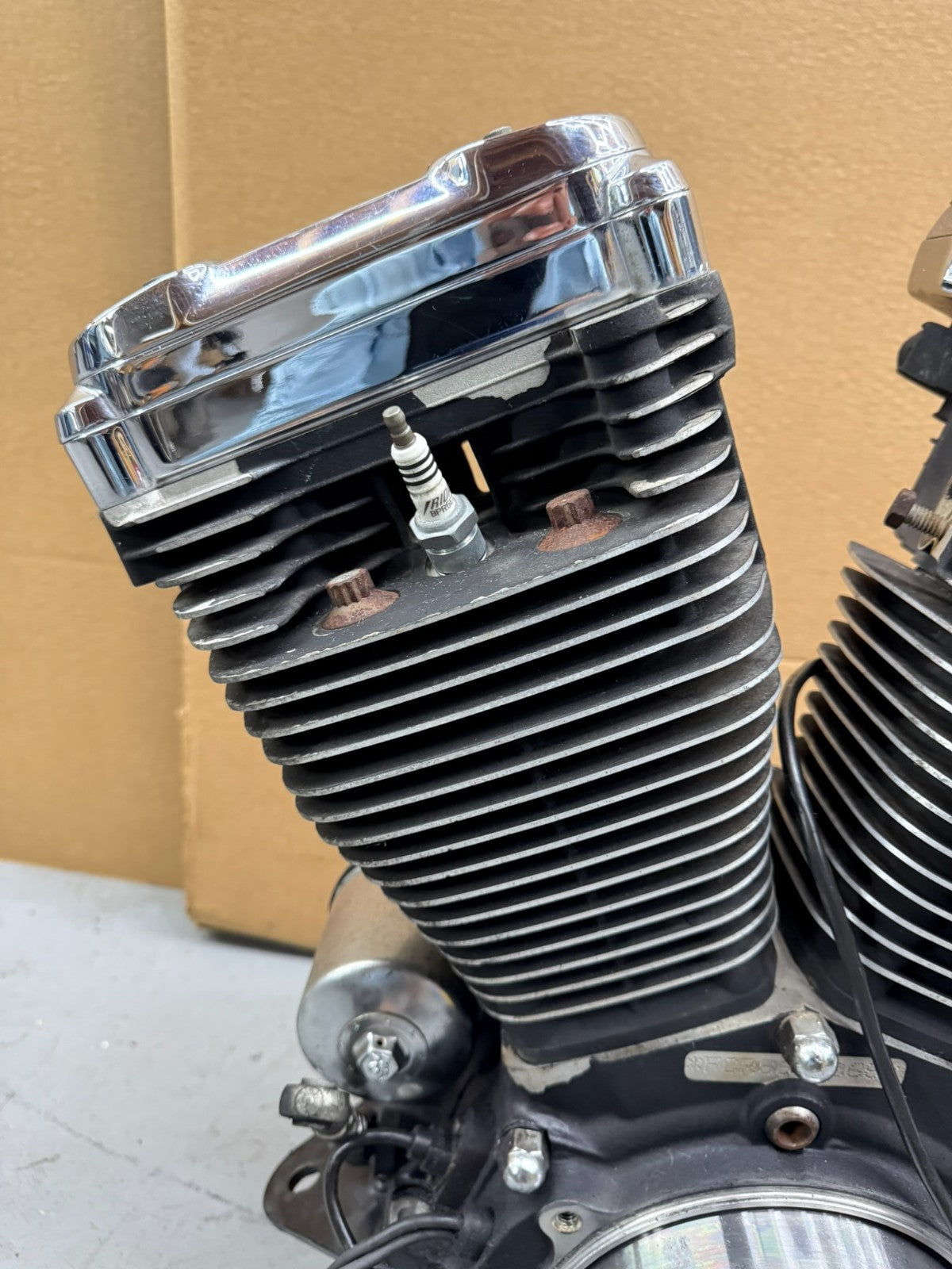 1995 HARLEY FLH ELECTRA GLIDE 1340 EVO Evolution Engine Motor 42k EFI SEE VIDEO