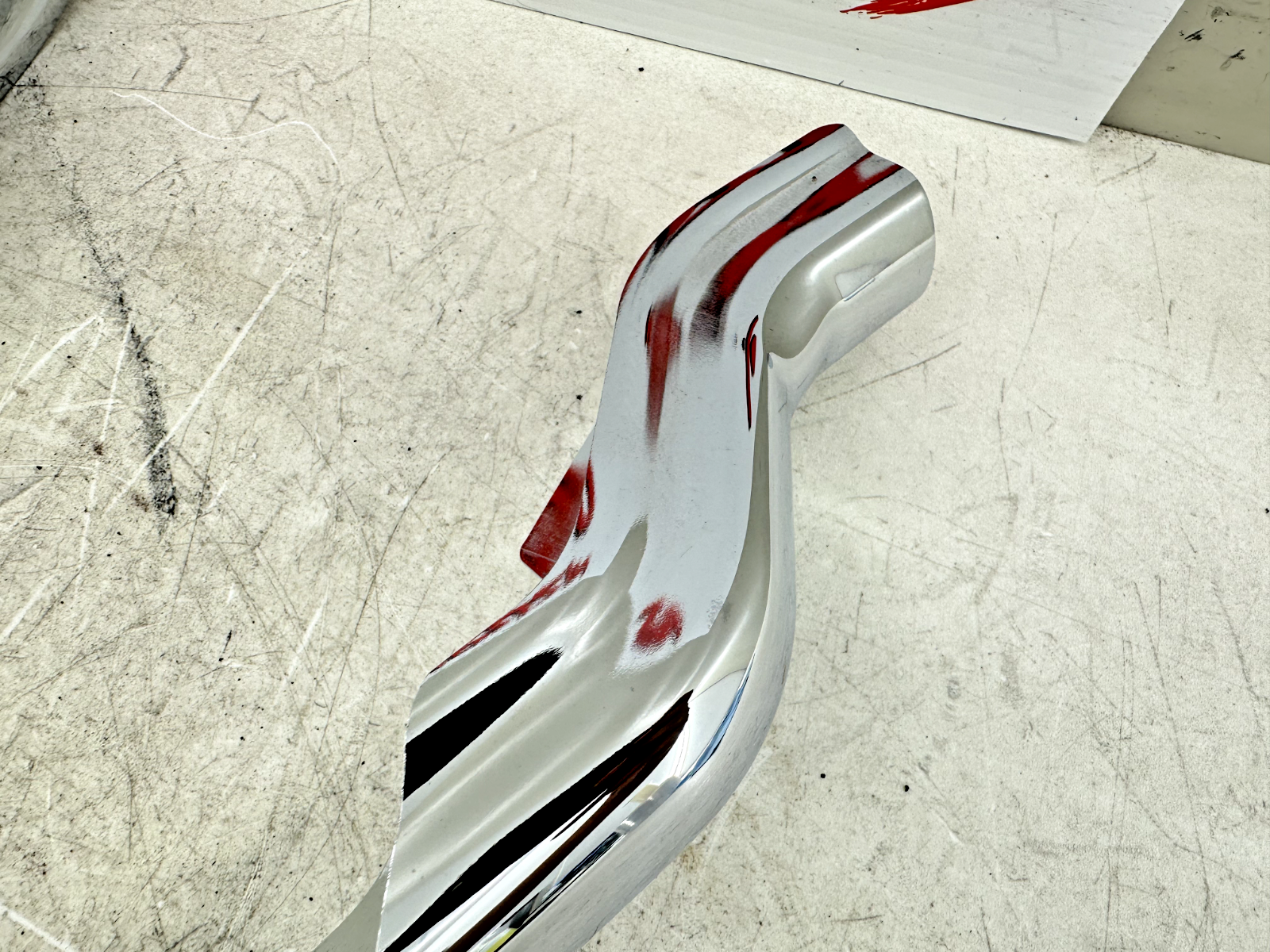 2003 HARLEY ELECTRA GLIDE classic Chrome Rear Fender Frame Strut Arm Bar Cover