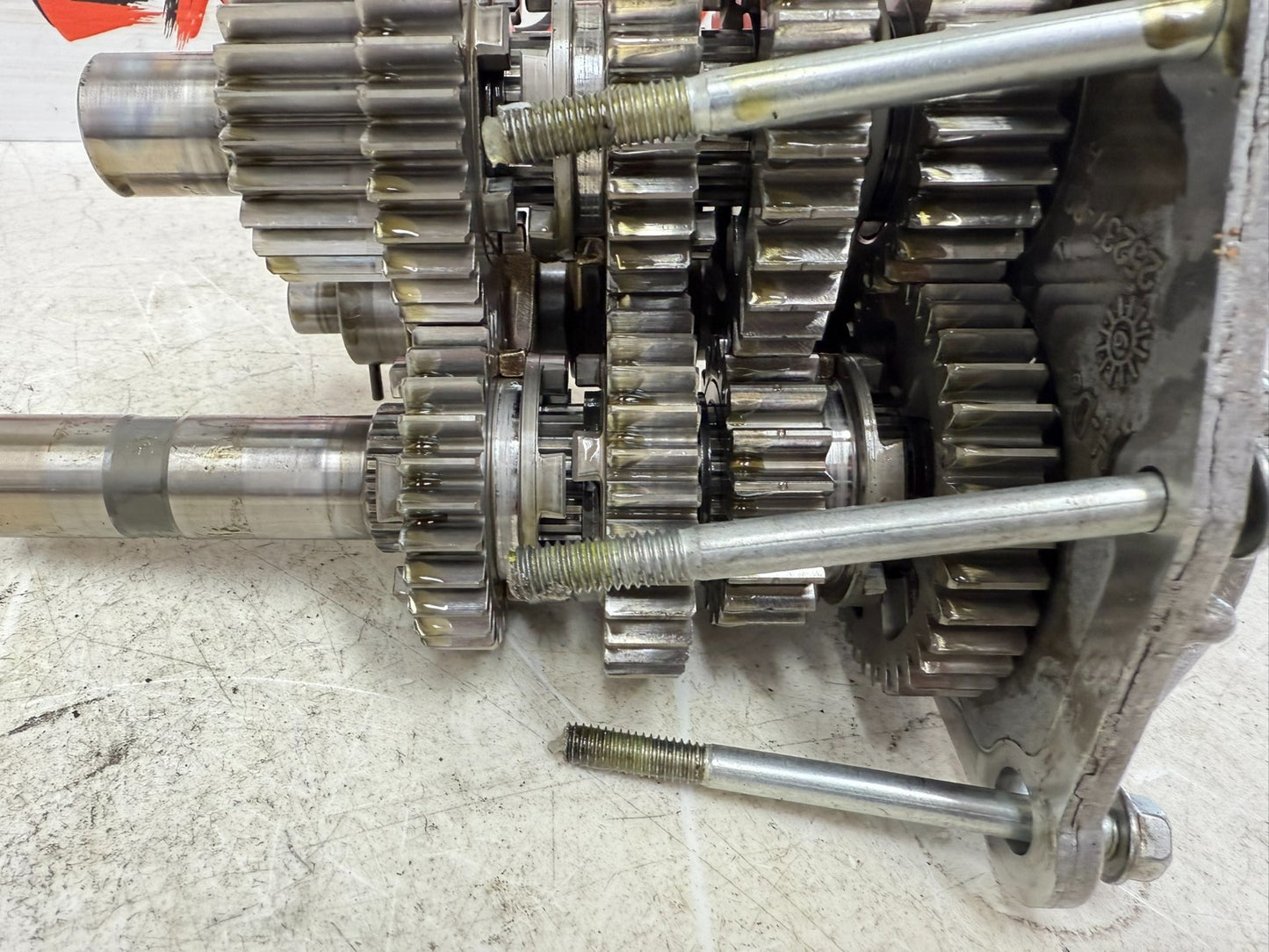 1997 Harley Davidson Sportster 5 Speed Transmission Tranny Gear 25237-89A