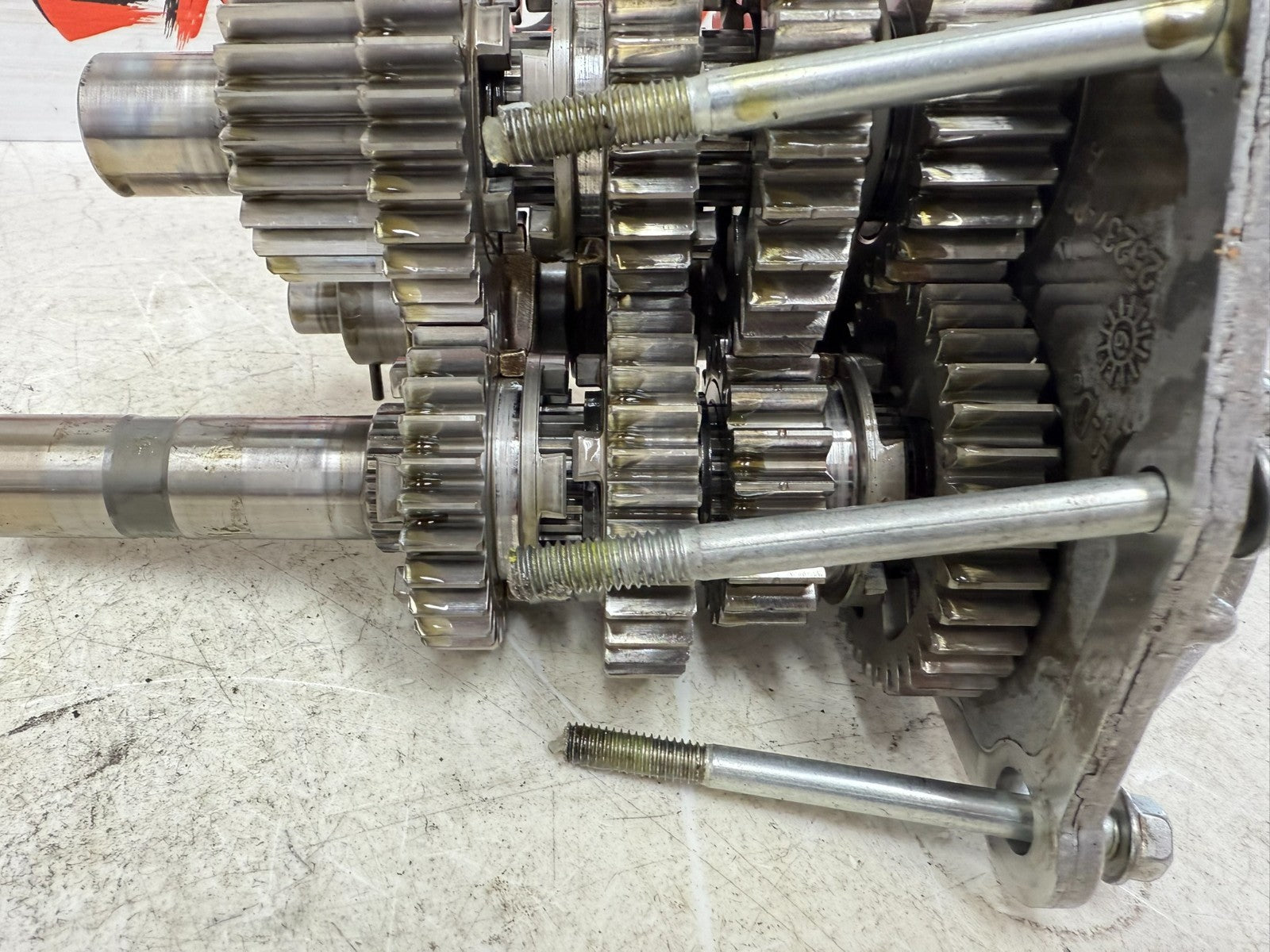 1997 Harley Davidson Sportster 5 Speed Transmission Tranny Gear 25237-89A