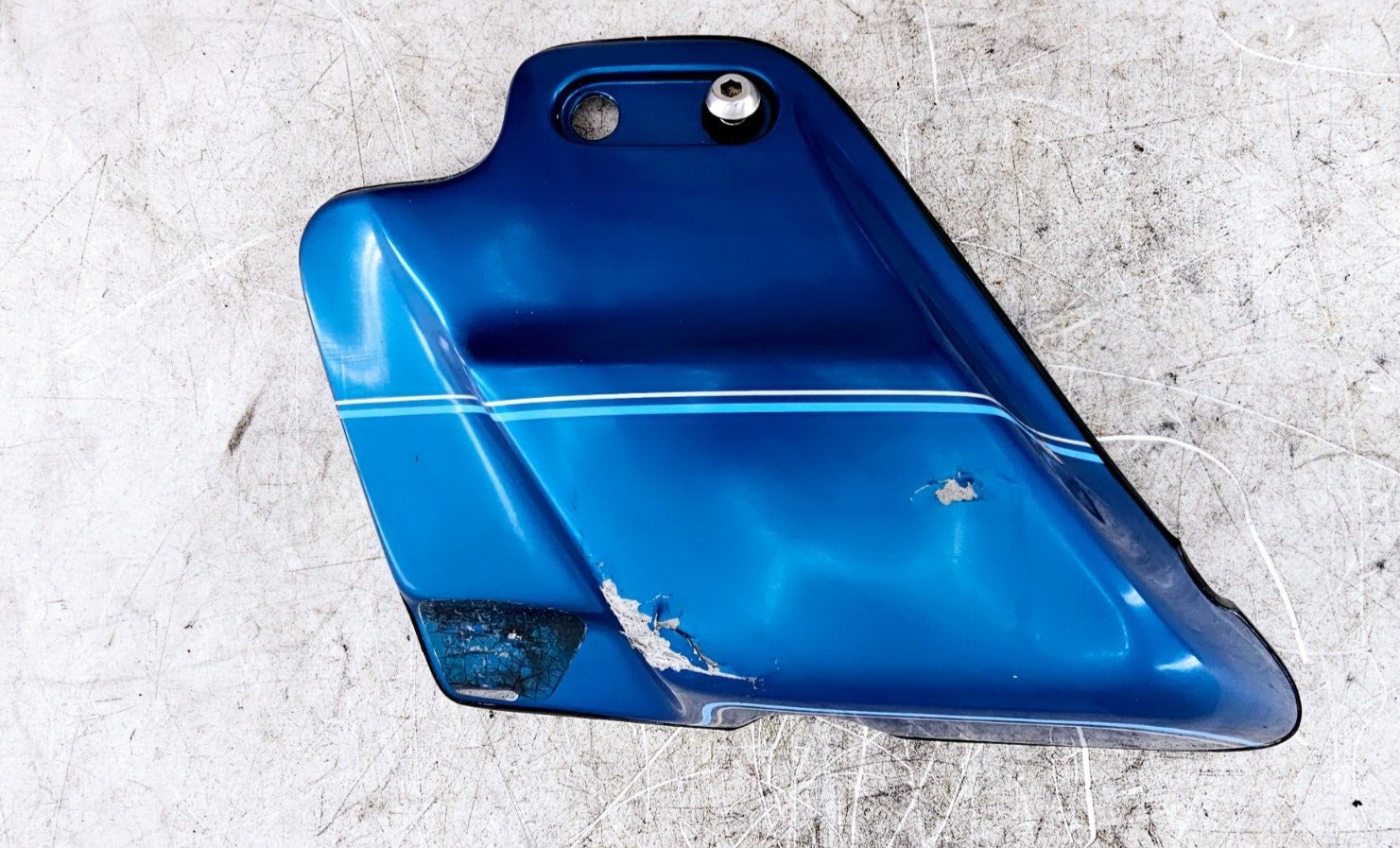 1994 HARLEY FLH ELECTRA GLIDE Left Side Cover Panel OEM Harley Davidson