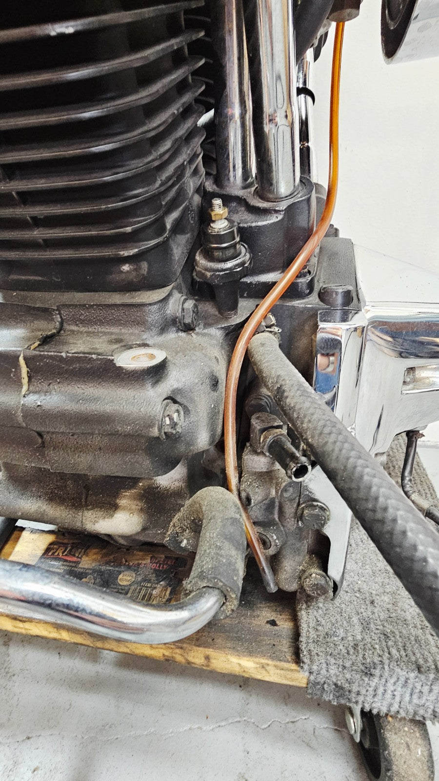 1990 Harley FXR Softail Dyna Electra EVO Engine Motor S&S Super E Carb Video