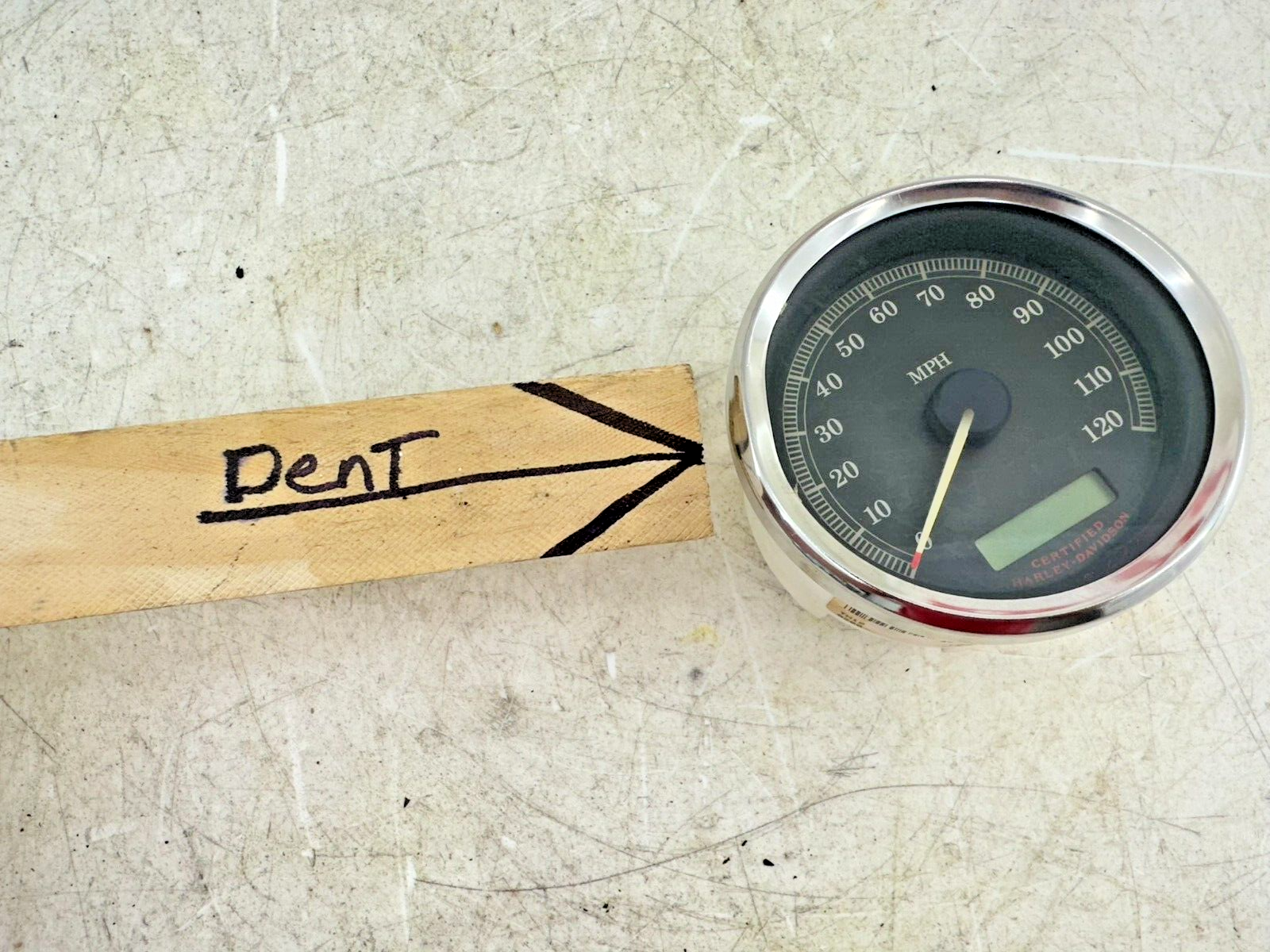 1999 HARLEY DYNA Speedometer Speedo Odometer 48K 3.5" 67403-04