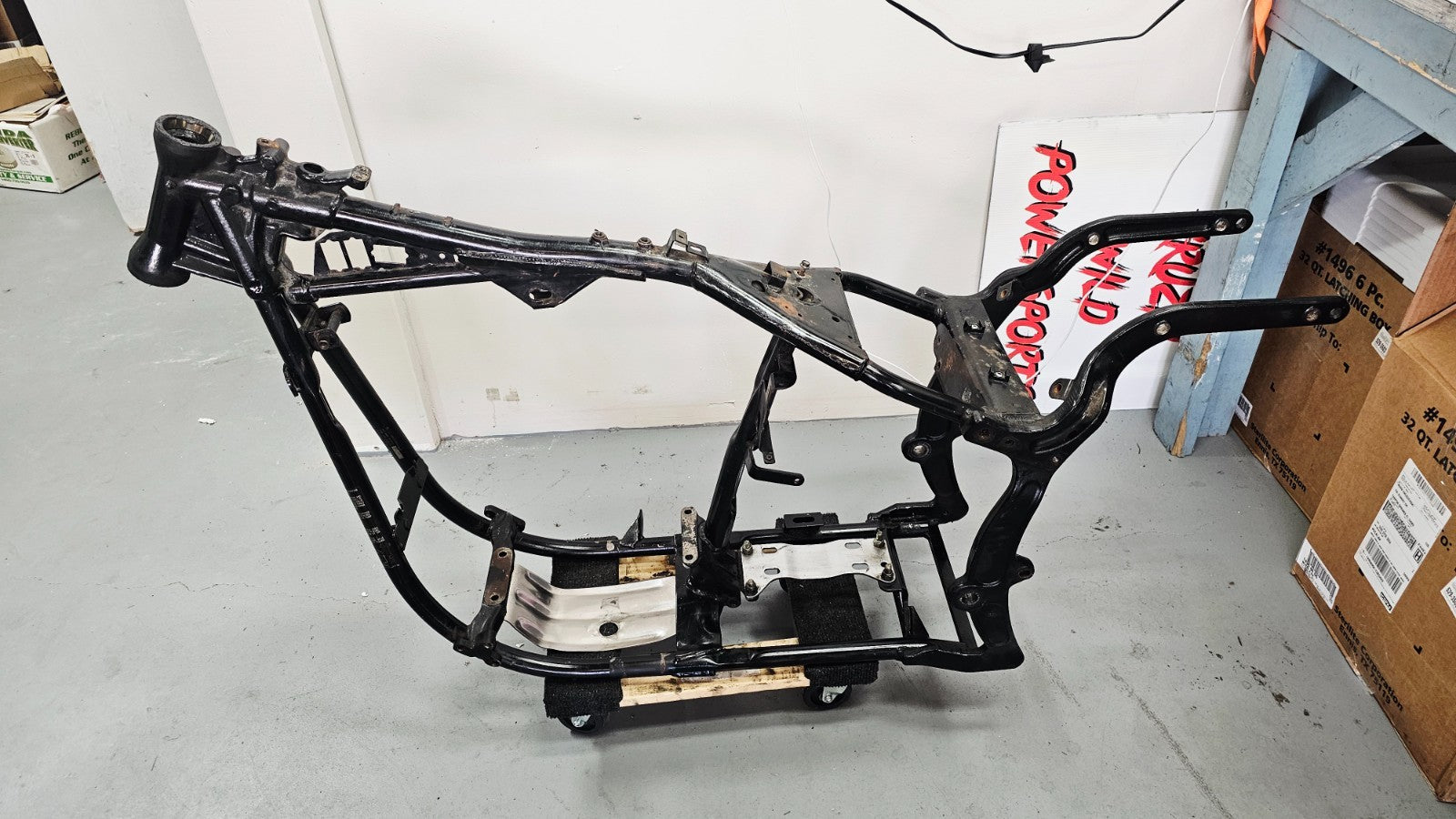 1993 HARLEY SOFTAIL Main Frame Chassis Straight