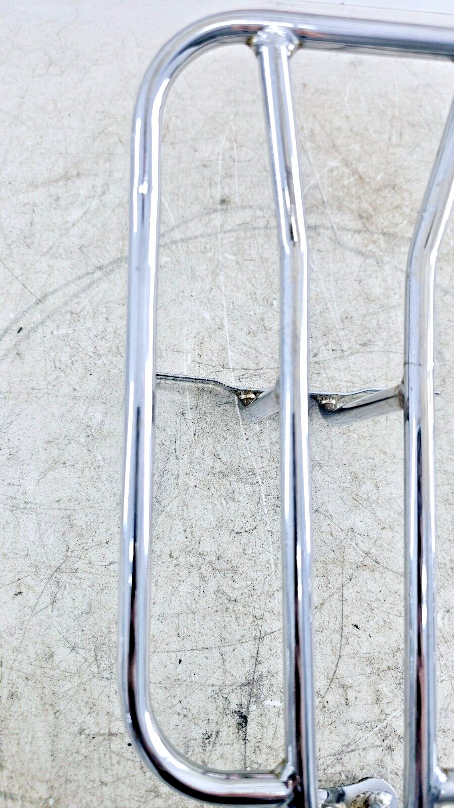 1999 HARLEY DYNA CONVERTIBLE Chrome Rear Fender Luggage Rack