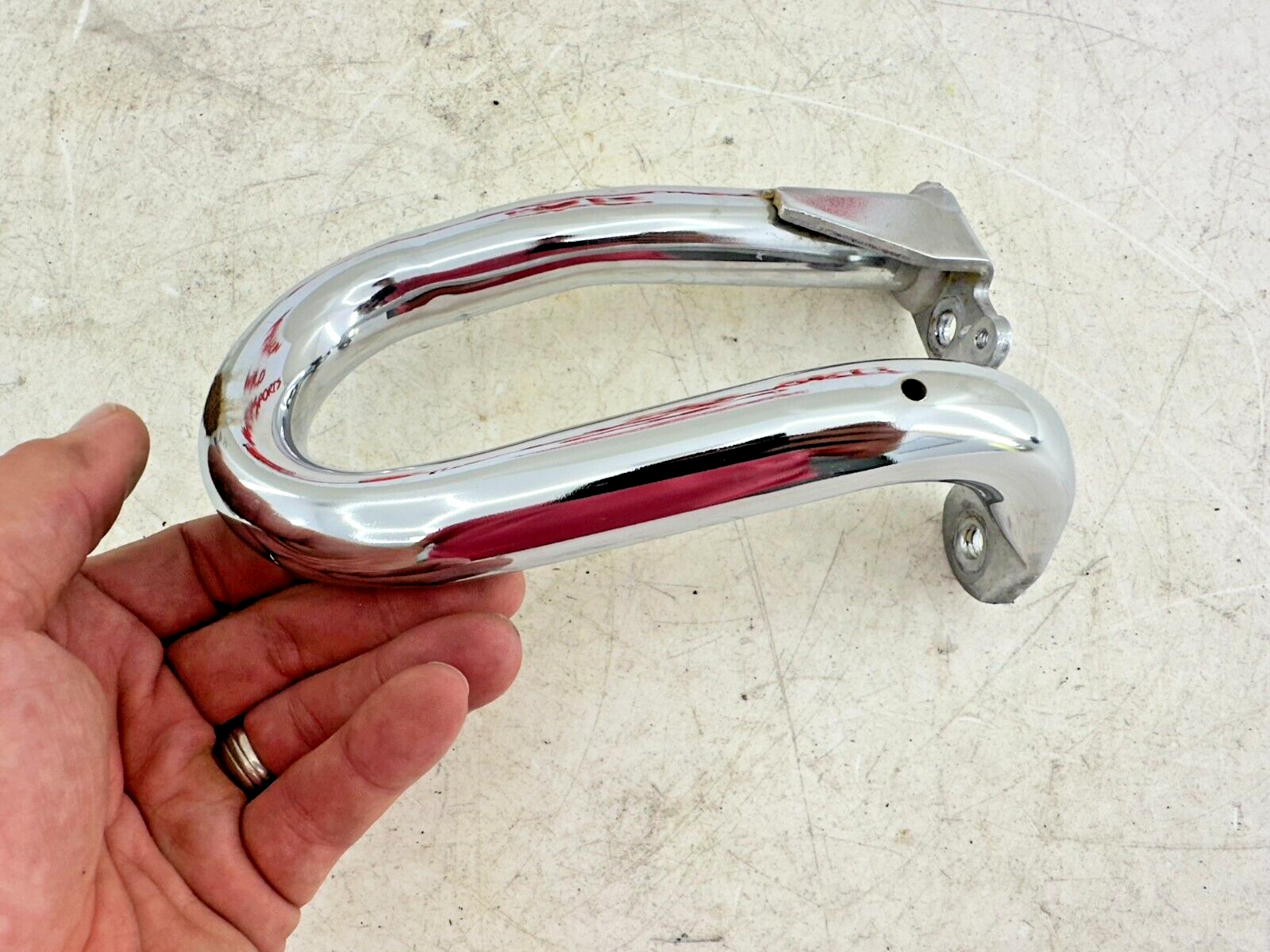 2004 Honda Goldwing GL1800 Right Left Chrome Saddlebag Crash Guard Bars