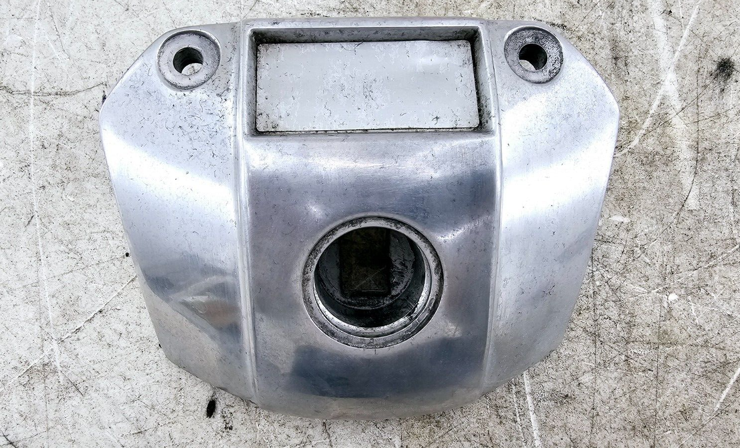 2000 Harley Davidson Sportster Chrome Headlight Visor Mounting Bracket