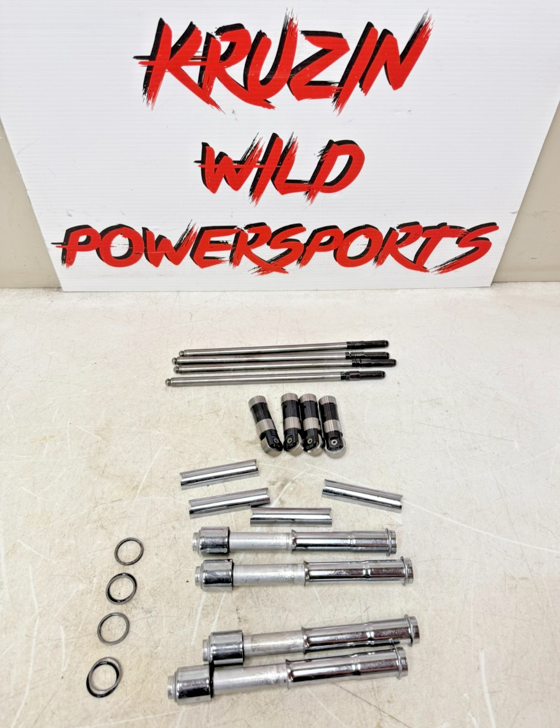 1997 HARLEY DAVIDSON SOFTAIL S&S Lifters Tappet Adjustable Pushrods & Covers