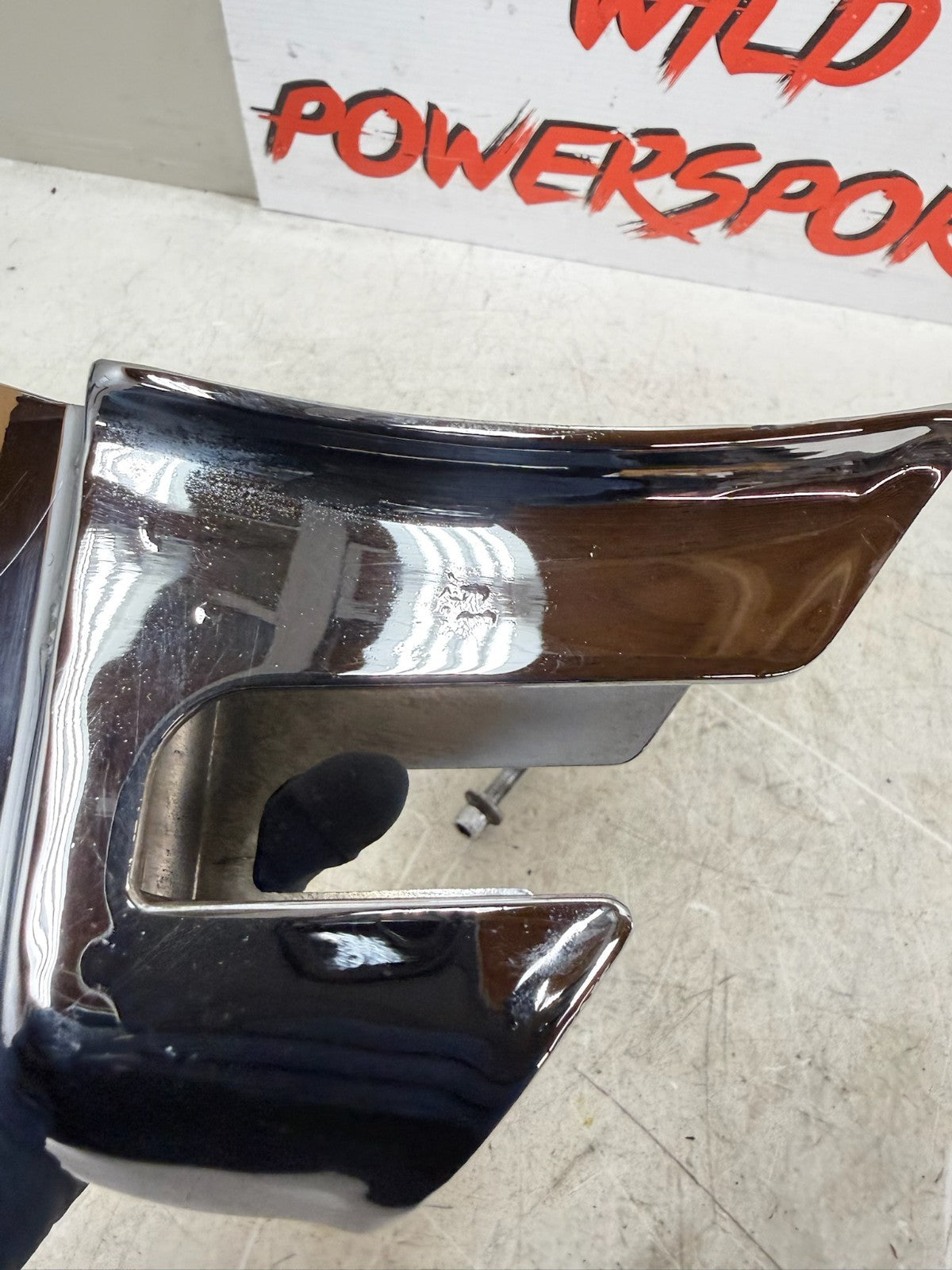 1993 HARLEY DYNA Wide Glide Chrome Front Lower Motor Mount Cover Guard