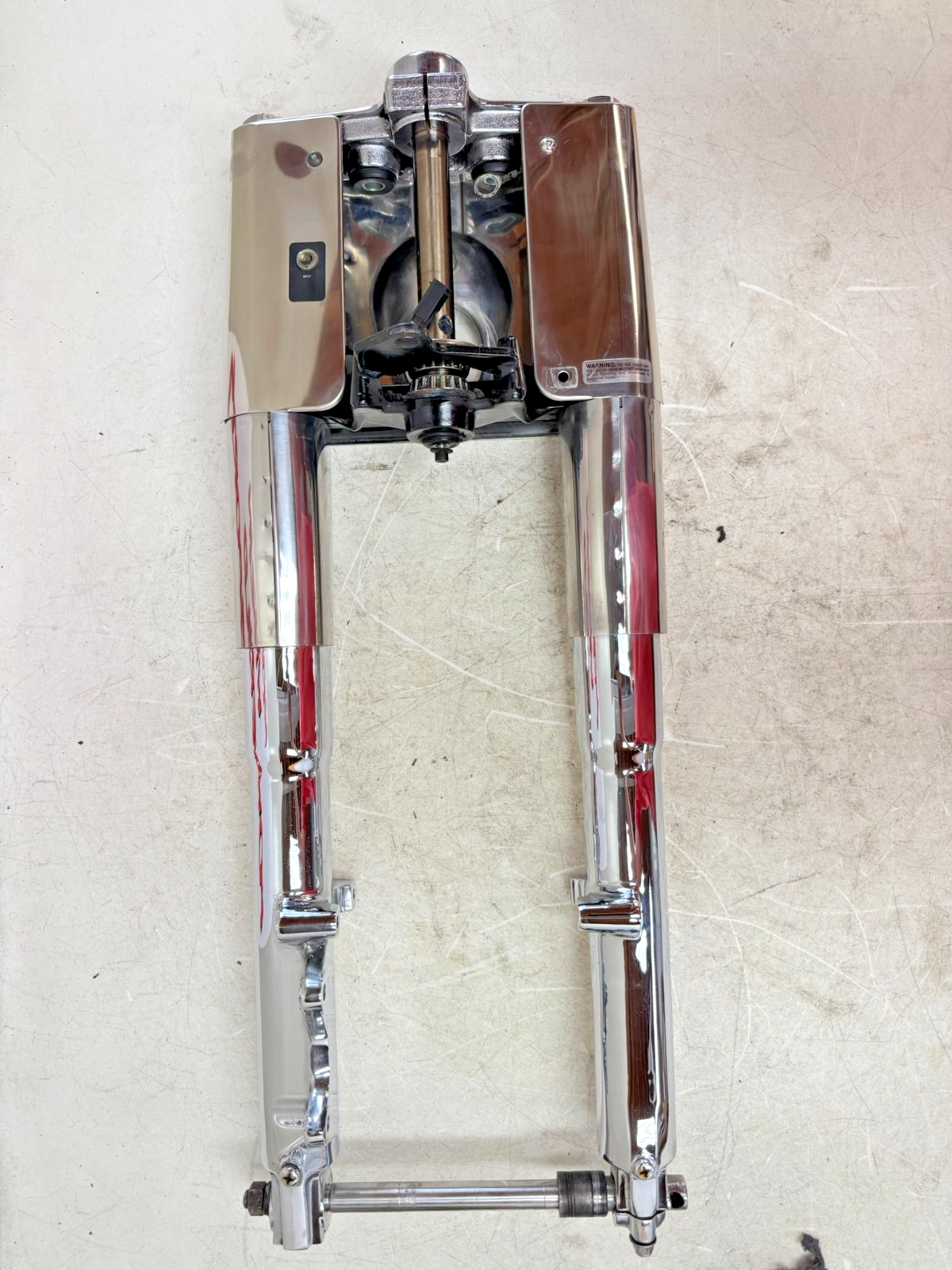 1997 HARLEY DAVIDSON SOFTAIL Chrome Front End Forks Triple Tree Lowers 41mm 