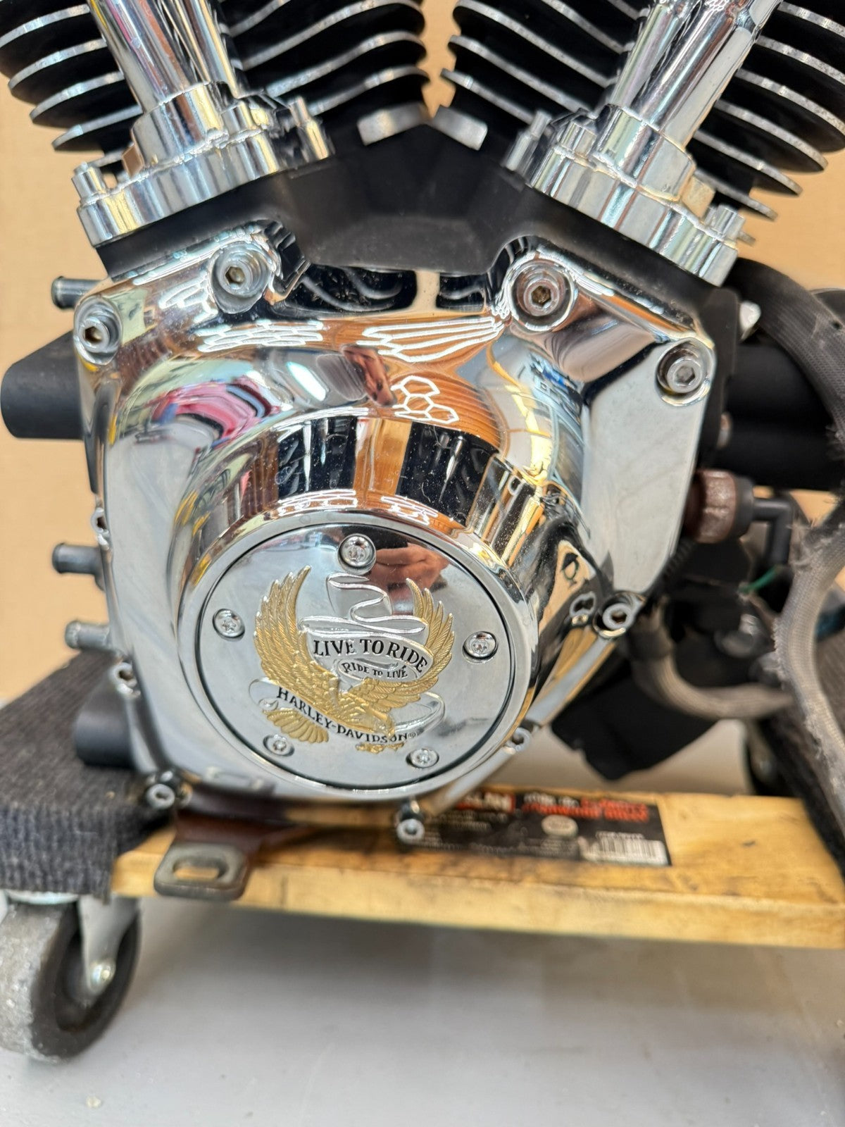 2003 HARLEY DYNA WIDE GLIDE Engine Motor Twin Cam 88 1450 Runs see video