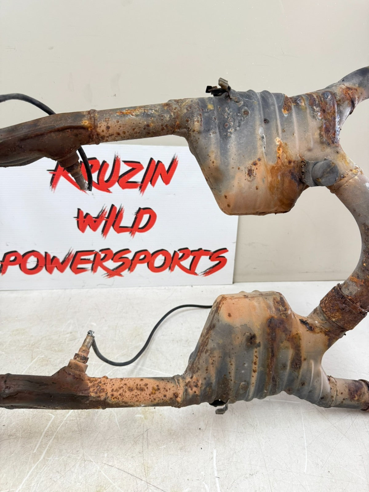 2002 Honda Goldwing GL1800 Exhaust Header Pipes Left Right Set