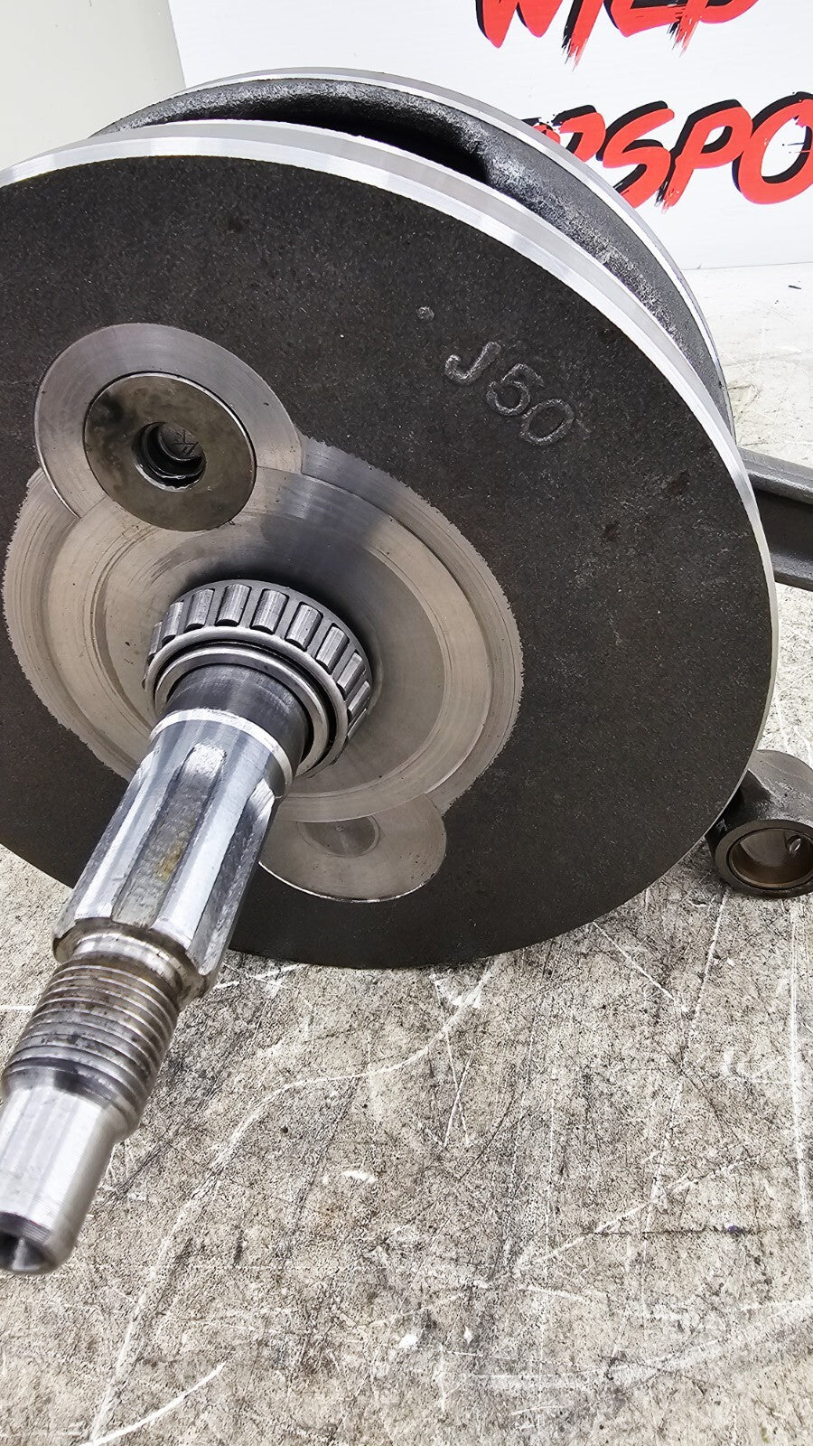 2000 Harley Davidson Sportster Engine Motor Crankshaft Flywheel Connecting Rods