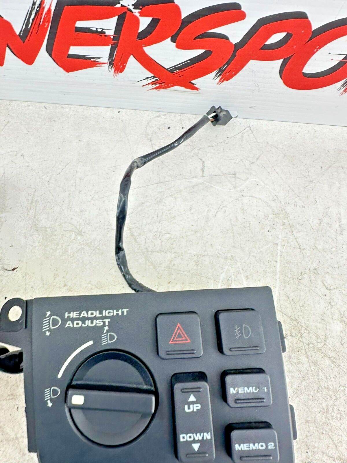 2004 Honda Goldwing GL1800 Headlight Adjust Air Shock Control Buttons