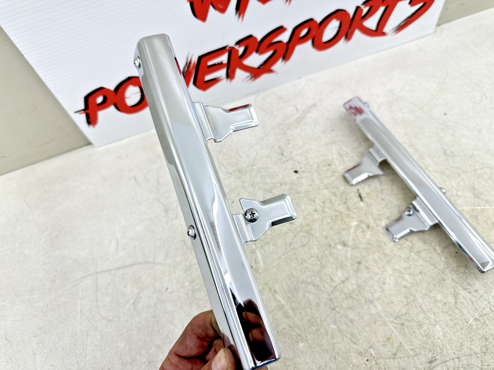 1999 HONDA VALKYRIE INTERSTATE Chrome Carburetor Cover Guard