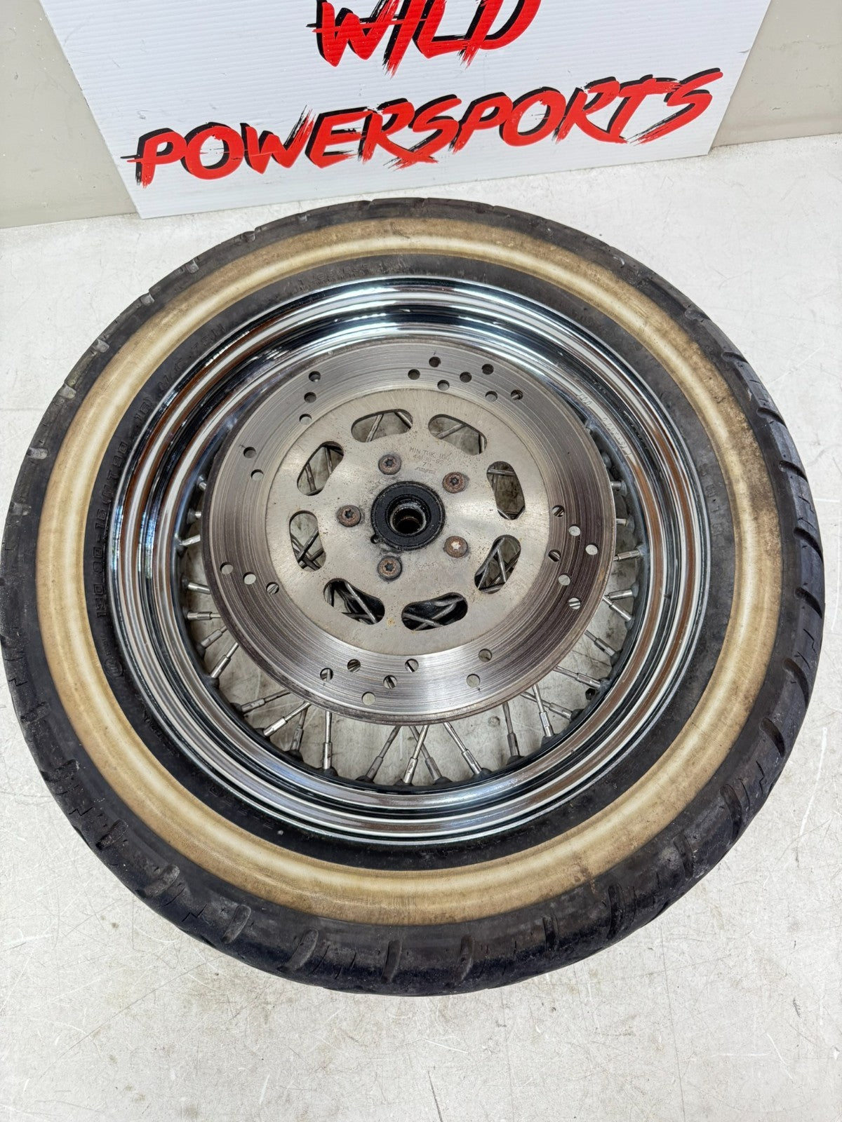 1997 HARLEY DAVIDSON SOFTAIL Front Wheel Rim Tire Laced Brake Rotor 16x3